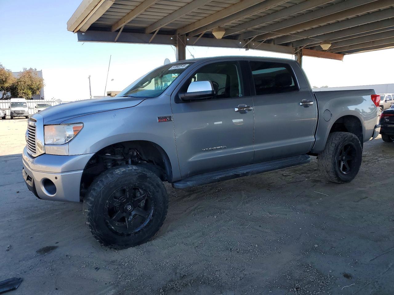 2013 Toyota Tundra Limited Silver vin: 5TFHY5F19DX278708