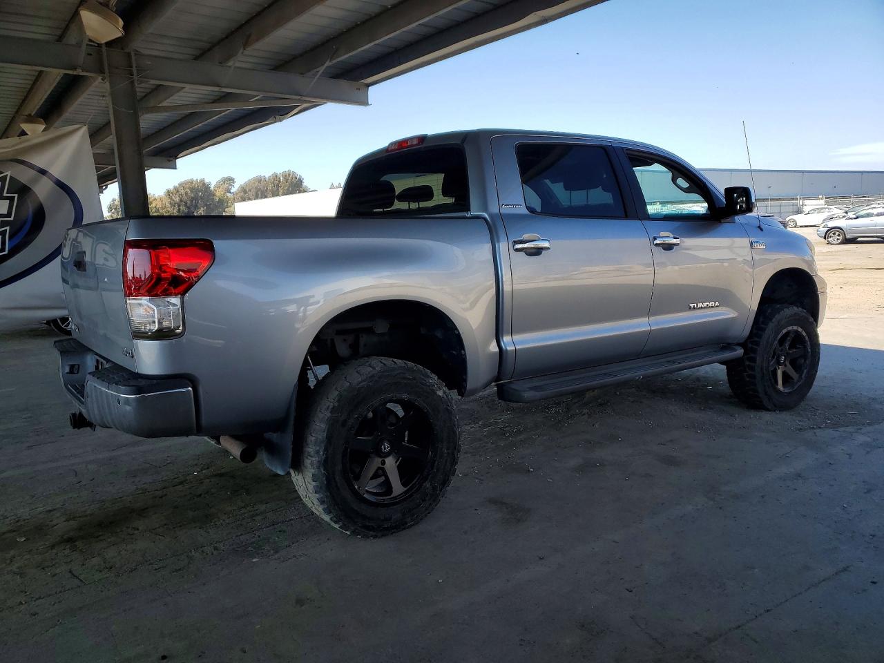 2013 Toyota Tundra Limited Серебряный vin: 5TFHY5F19DX278708