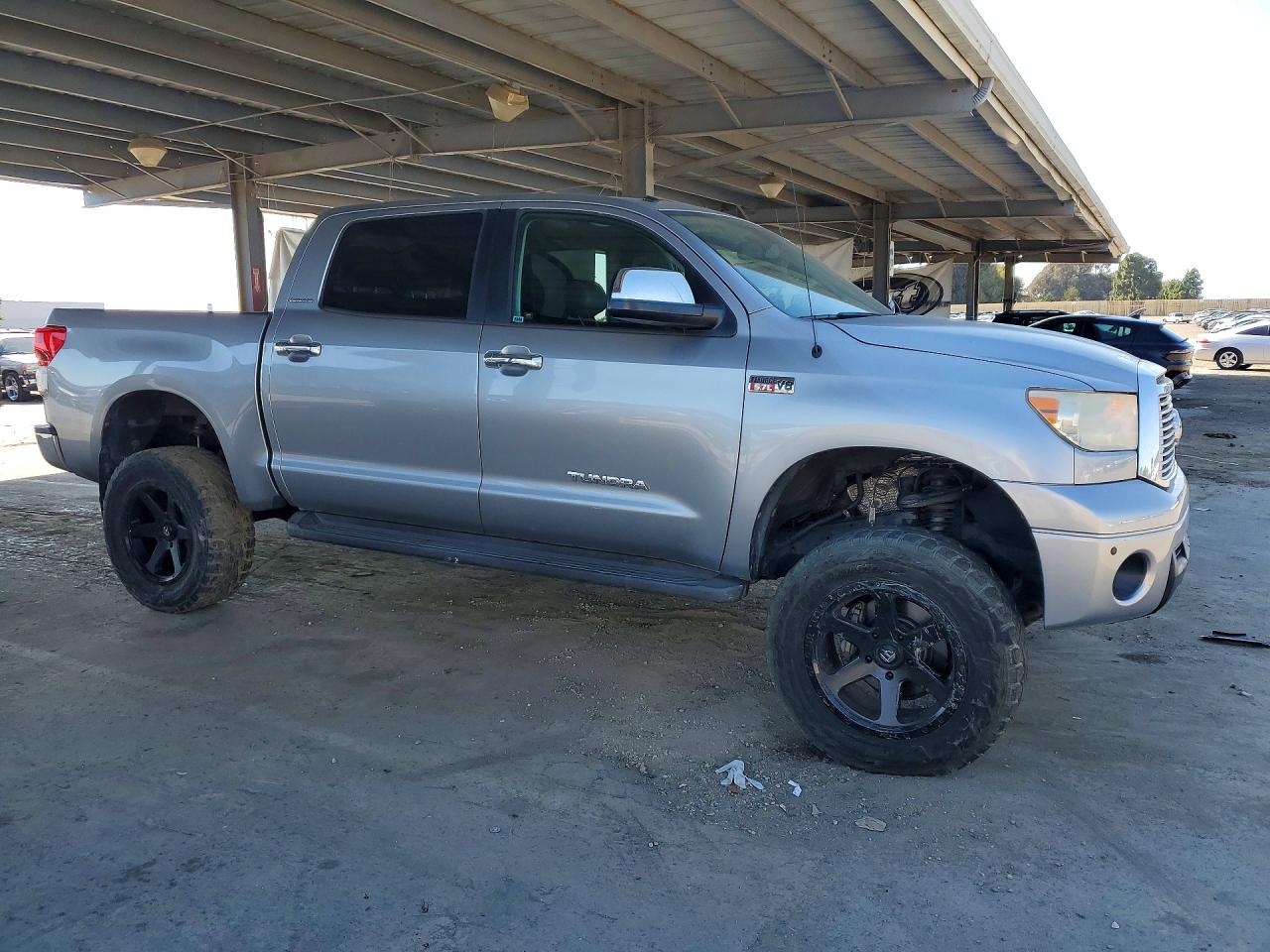 2013 Toyota Tundra Limited Серебряный vin: 5TFHY5F19DX278708