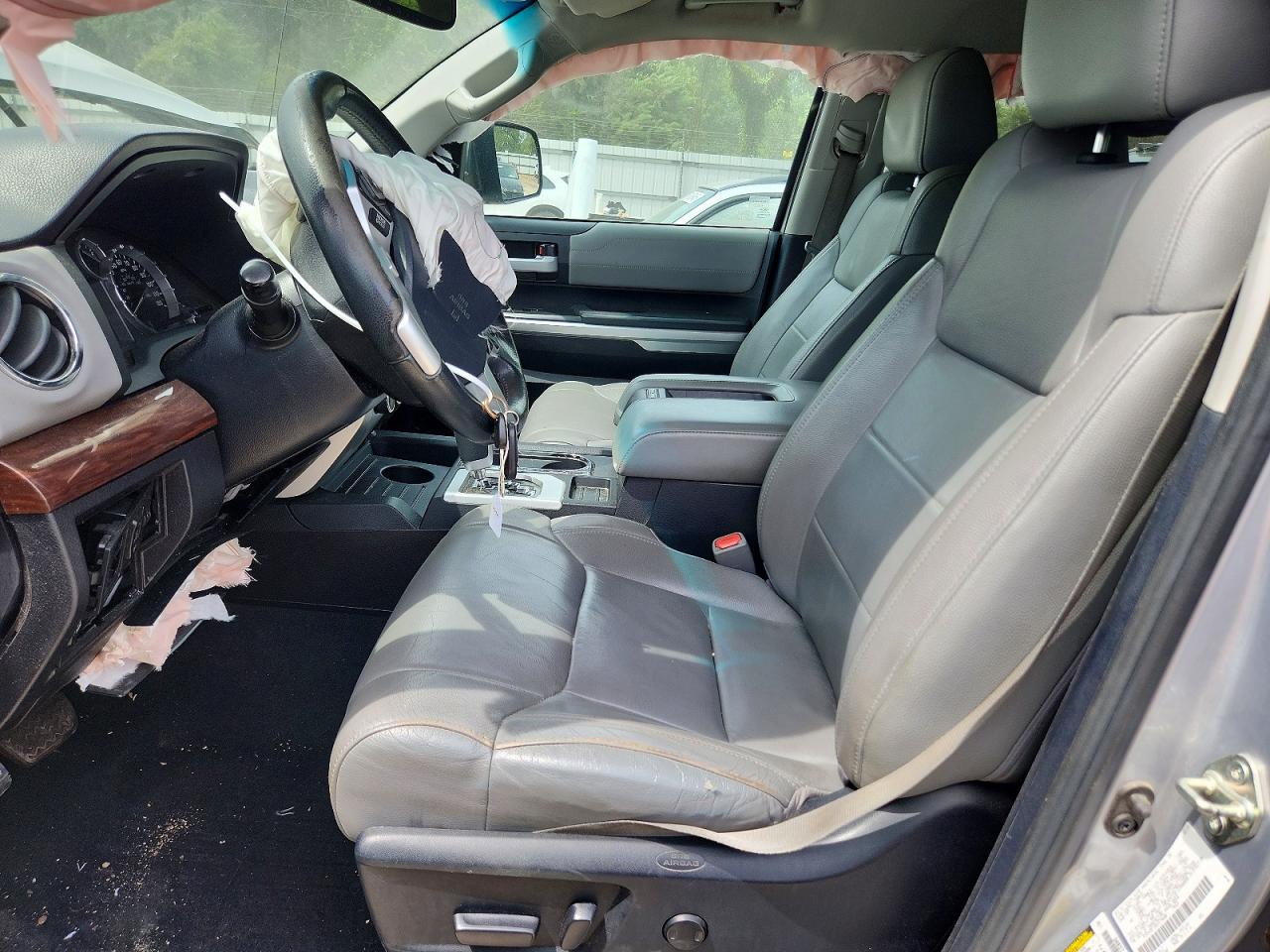 2014 Toyota Tundra Crewmax Limited Silver vin: 5TFHY5F19EX374680