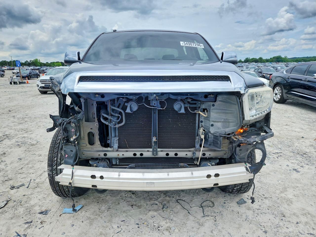 2014 Toyota Tundra Crewmax Limited Black vin: 5TFHY5F19EX403417