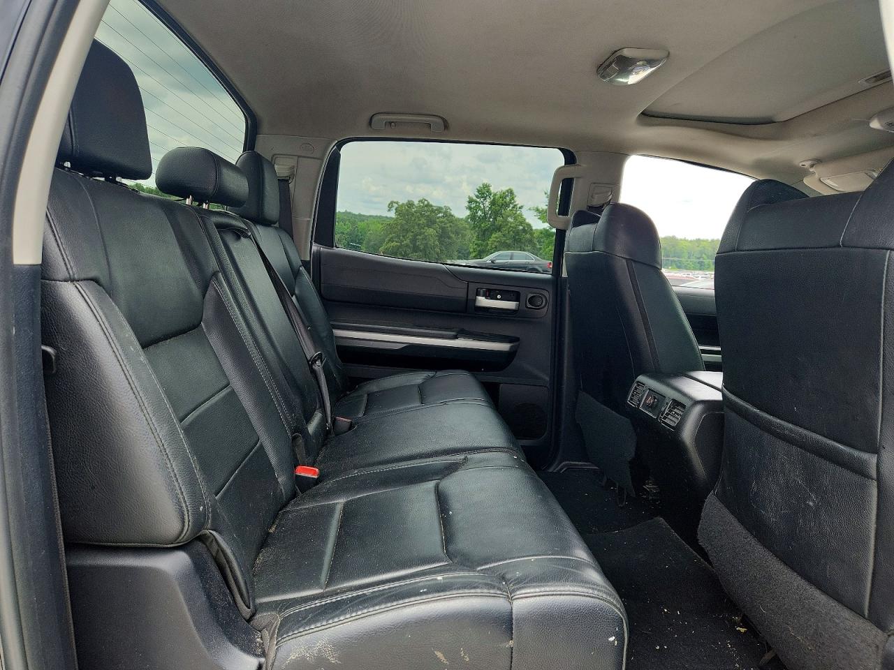 2014 Toyota Tundra Crewmax Limited Black vin: 5TFHY5F19EX403417