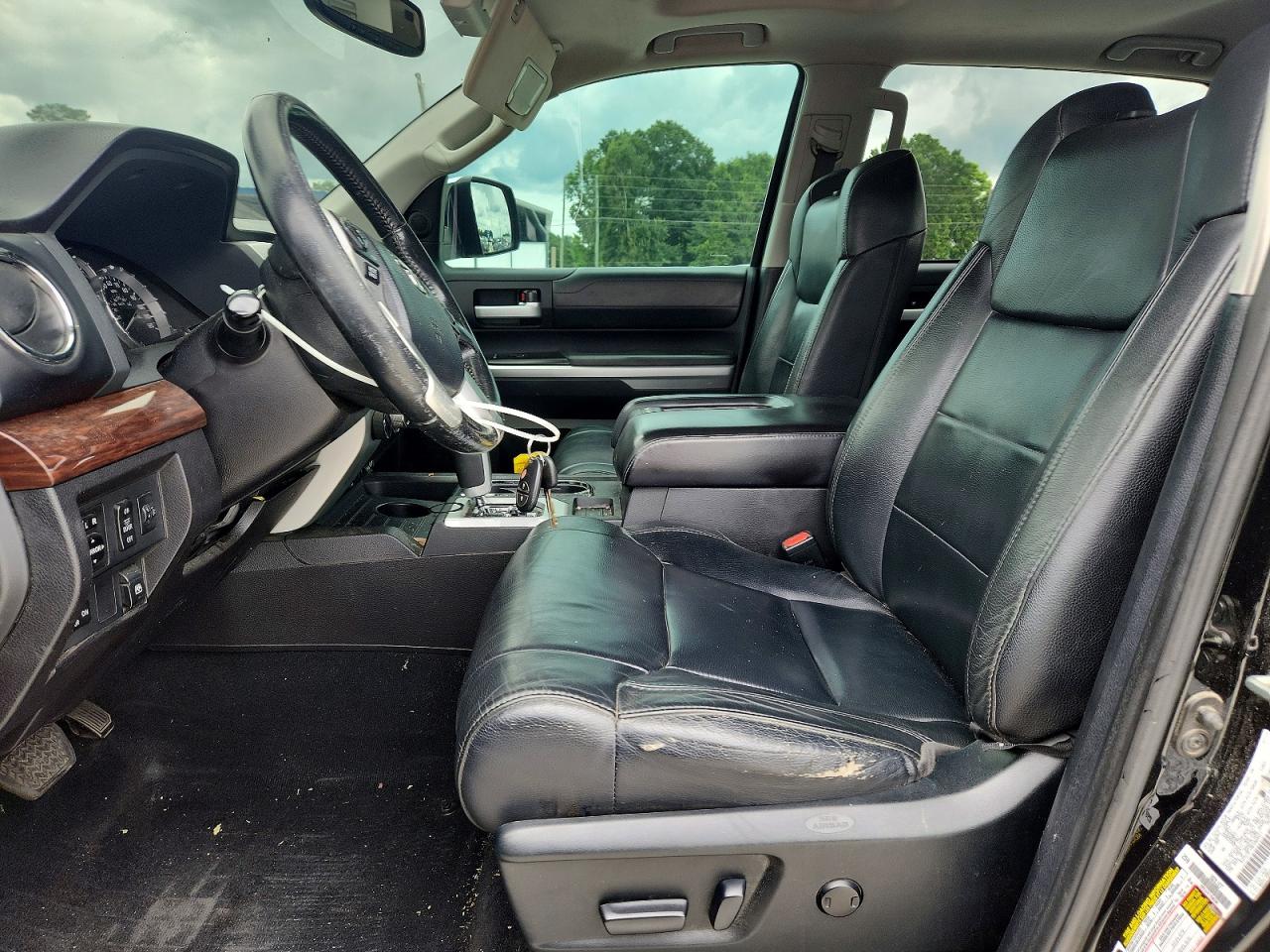 2014 Toyota Tundra Crewmax Limited Black vin: 5TFHY5F19EX403417
