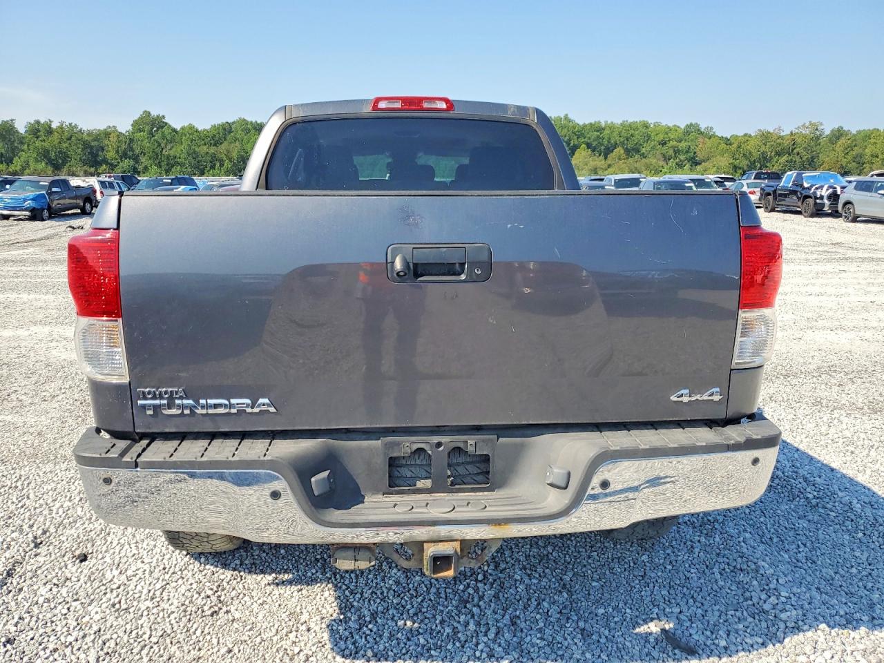 2011 Toyota Tundra Crewmax Limited Gray vin: 5TFHY5F1XBX160003