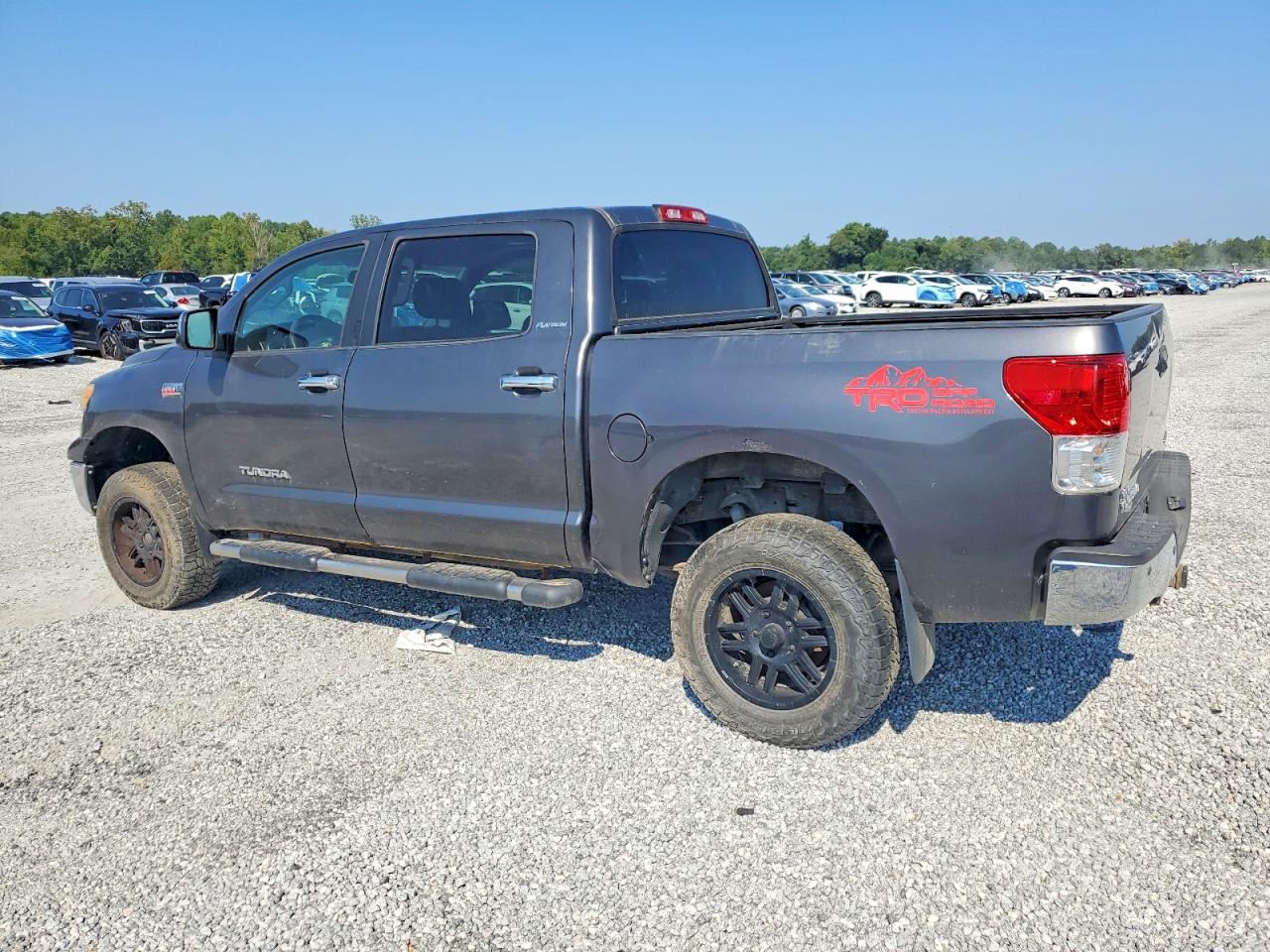 2011 Toyota Tundra Crewmax Limited Gray vin: 5TFHY5F1XBX160003