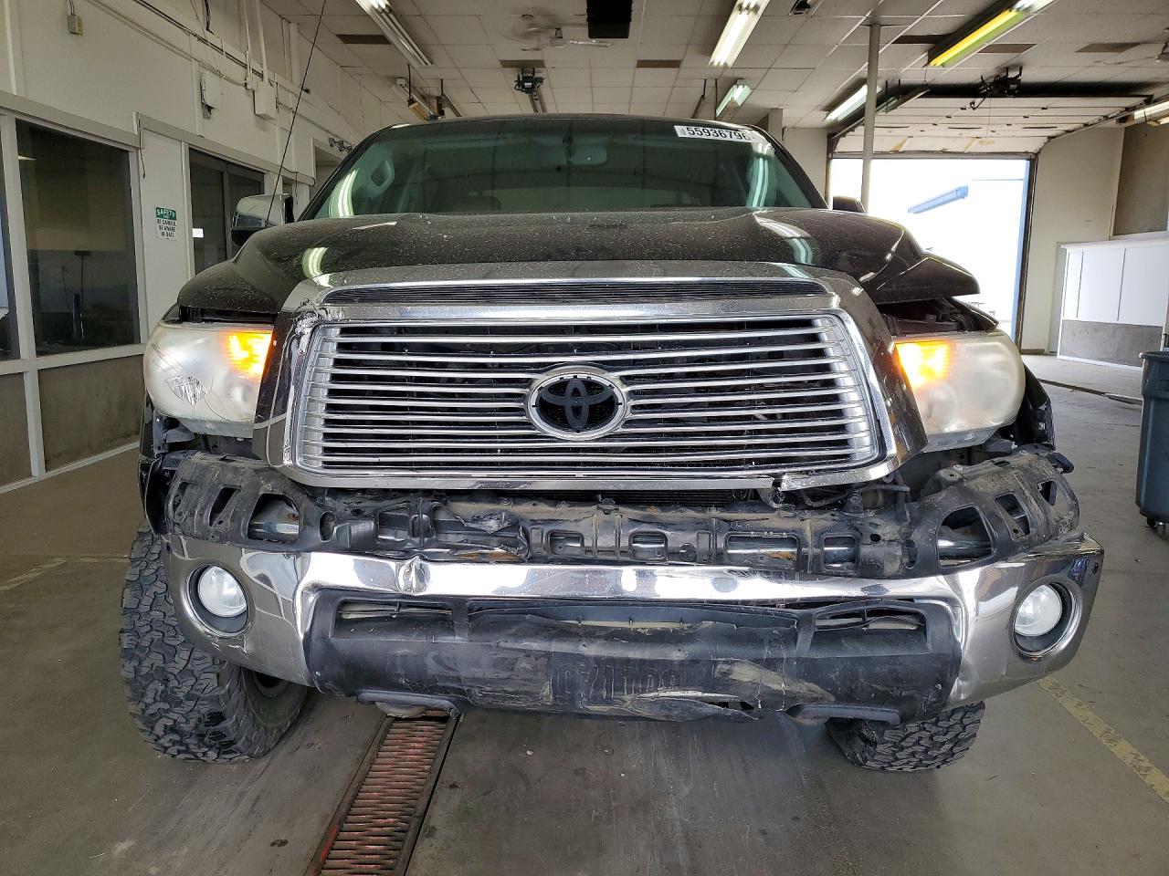 2011 Toyota Tundra Crewmax Limited Black vin: 5TFHY5F1XBX167436