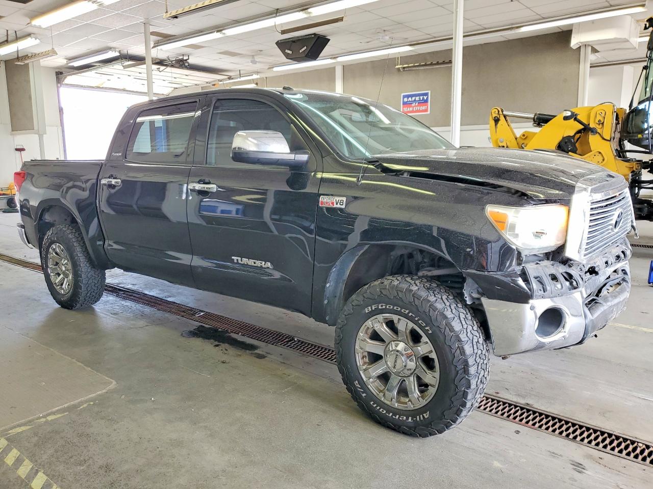 2011 Toyota Tundra Crewmax Limited Black vin: 5TFHY5F1XBX167436