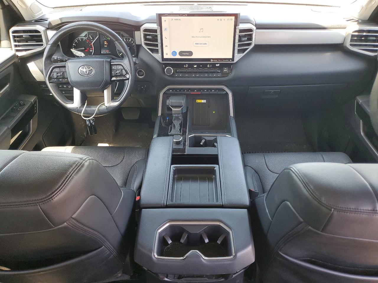 2022 Toyota Tundra Crewmax Limited White vin: 5TFJA5BC3NX001048
