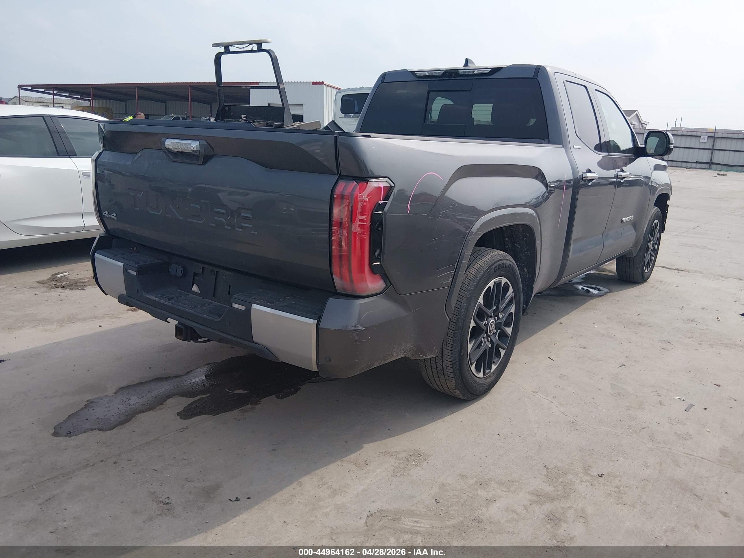 2022 Toyota Tundra Limited Gray vin: 5TFJA5DA6NX034086