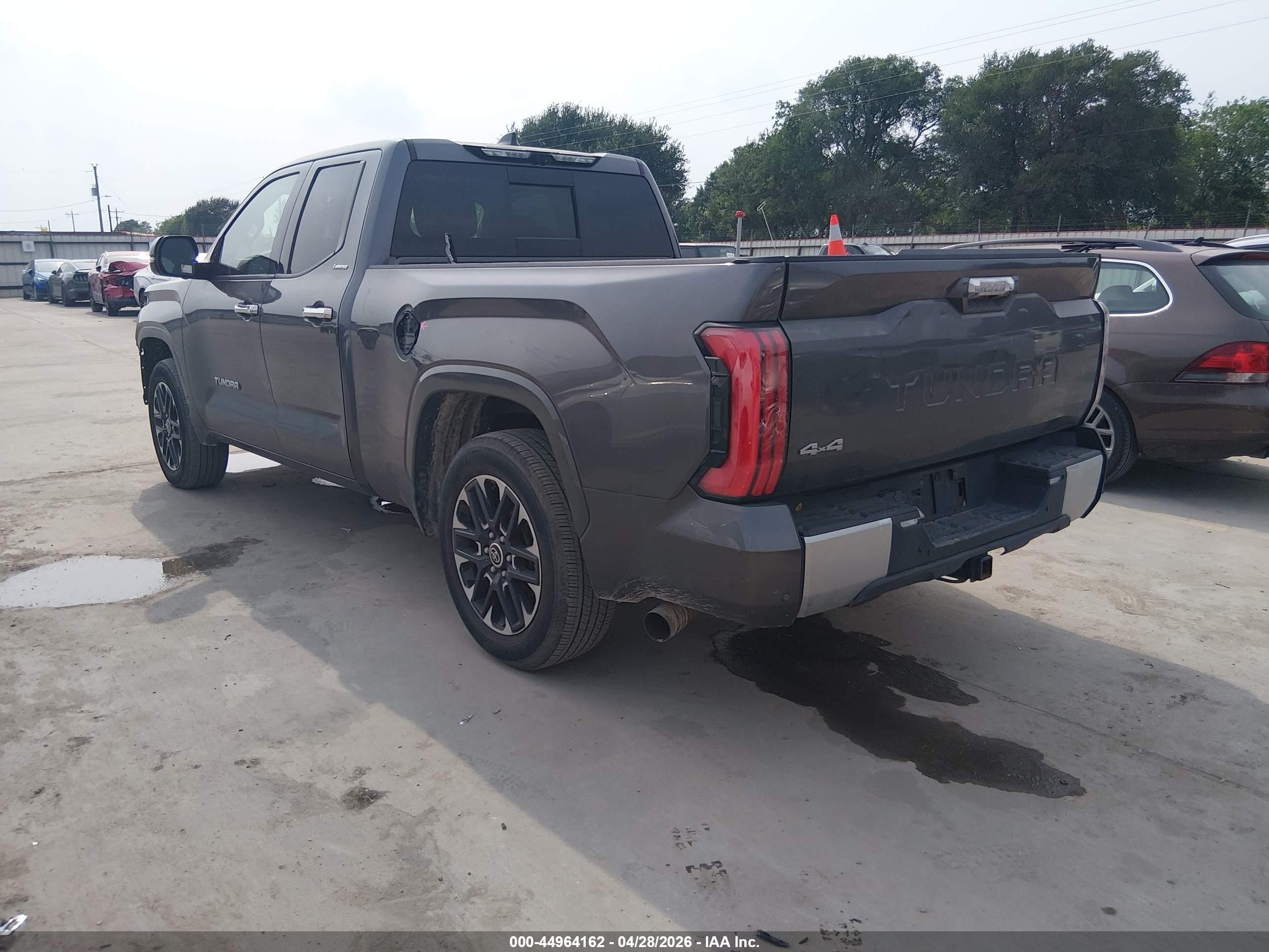 2022 Toyota Tundra Limited Gray vin: 5TFJA5DA6NX034086