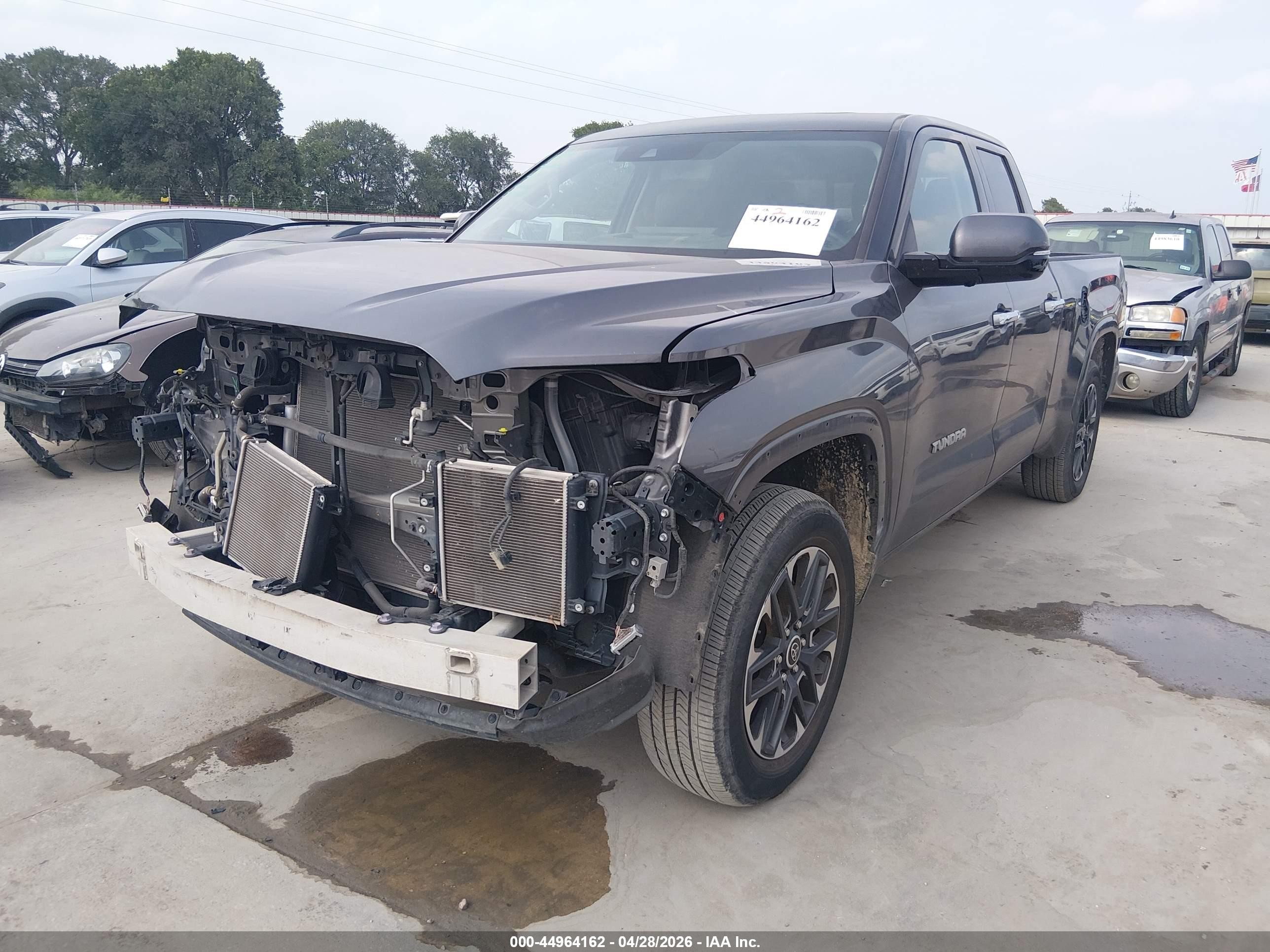 2022 Toyota Tundra Limited Gray vin: 5TFJA5DA6NX034086