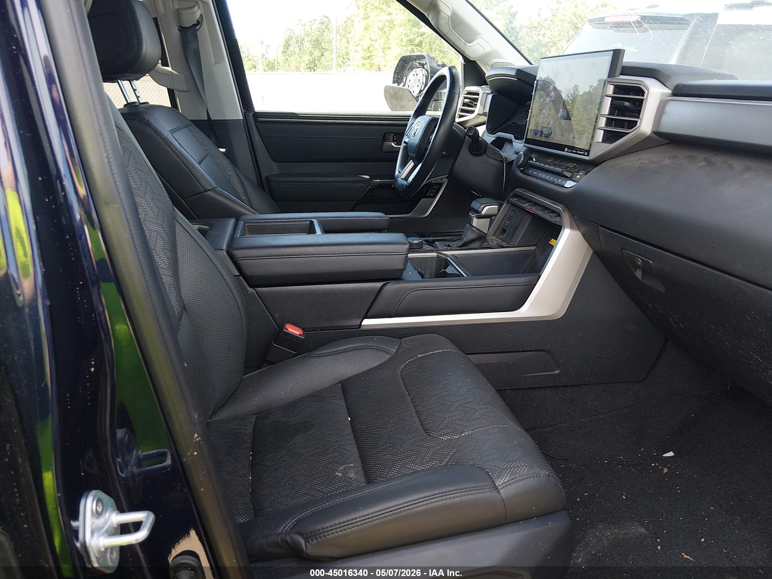 2024 Toyota Tundra Limited Dark Blue vin: 5TFJA5DB1RX159219