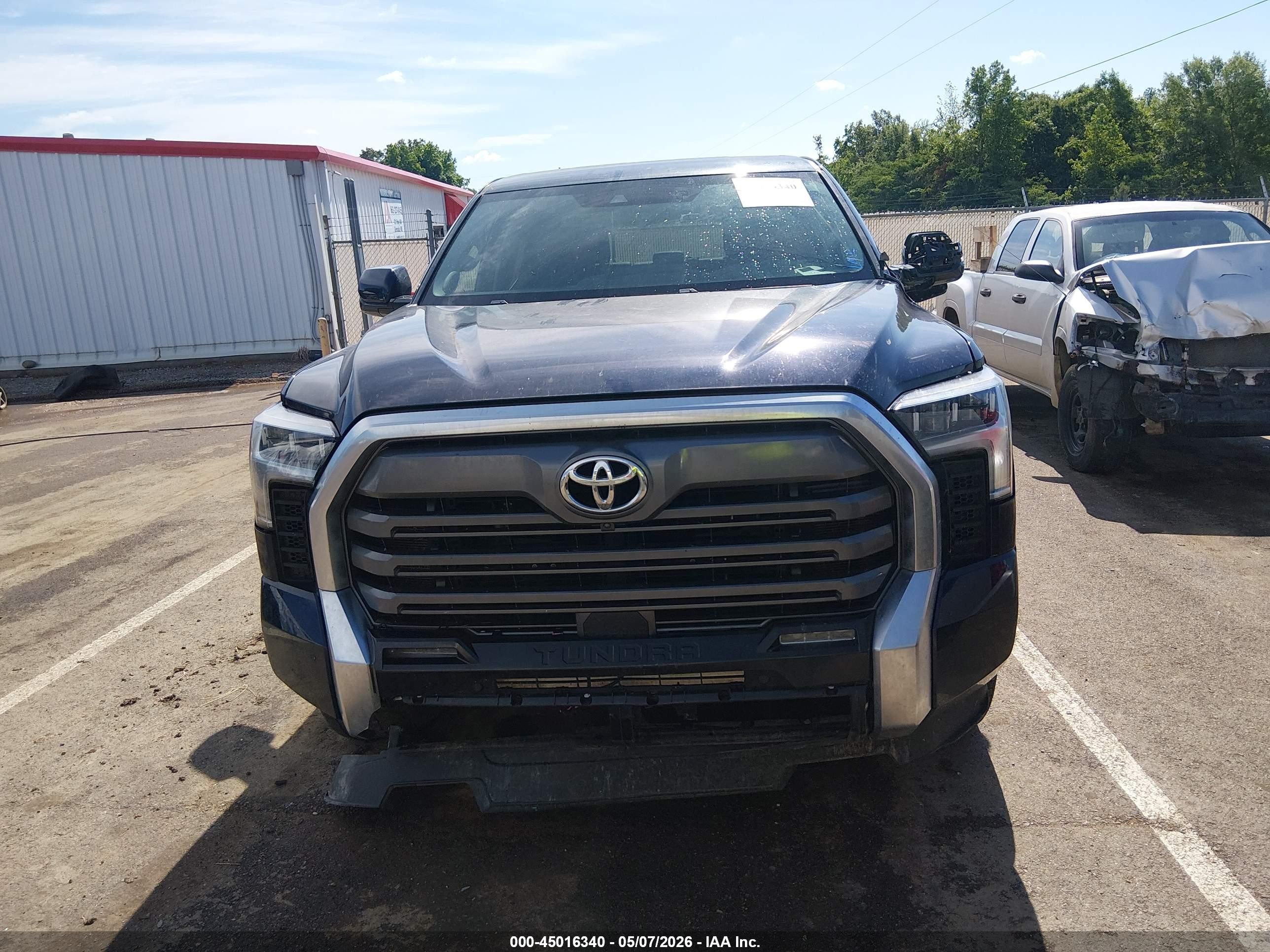 2024 Toyota Tundra Limited Dark Blue vin: 5TFJA5DB1RX159219