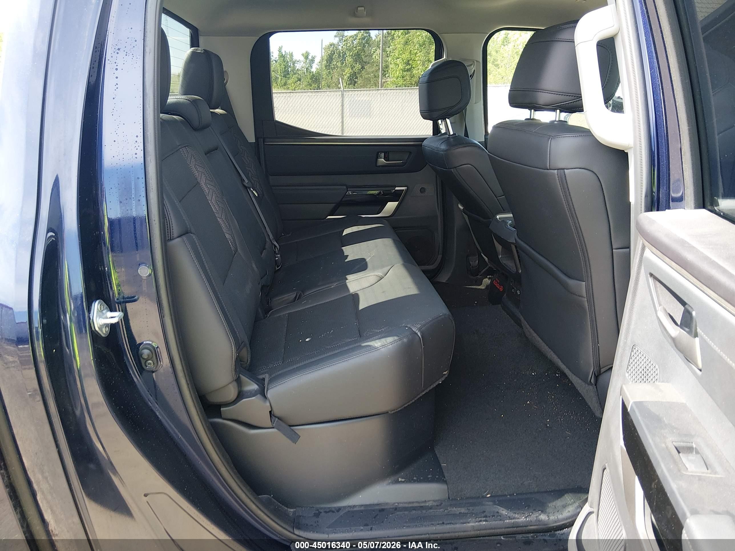 2024 Toyota Tundra Limited Dark Blue vin: 5TFJA5DB1RX159219