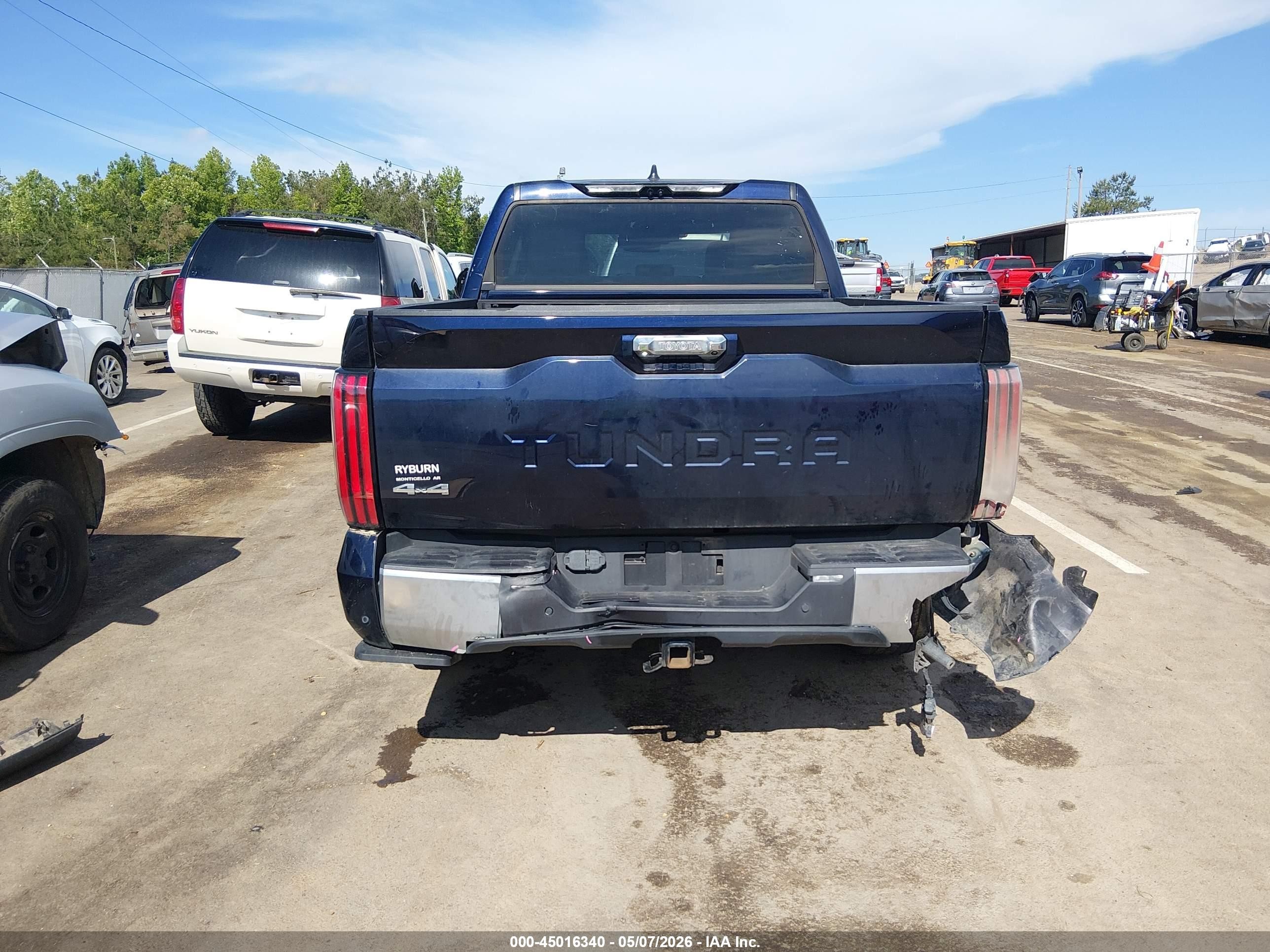 2024 Toyota Tundra Limited Dark Blue vin: 5TFJA5DB1RX159219