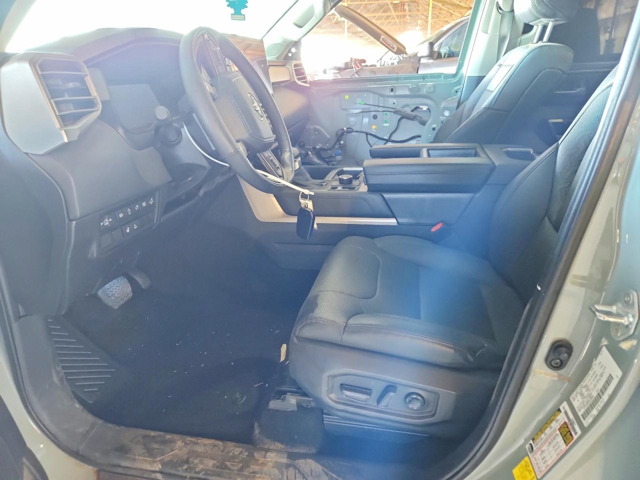 2024 Toyota Tundra Crewmax Limited Gray vin: 5TFJA5DB2RX209089