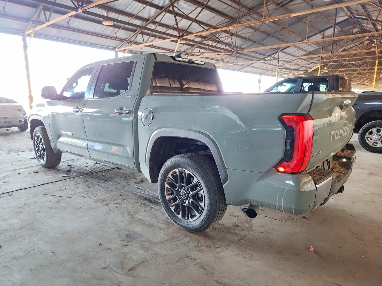 2024 Toyota Tundra Crewmax Limited Gray vin: 5TFJA5DB2RX209089