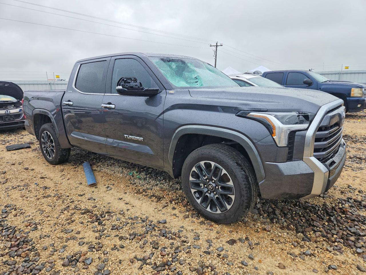 2026 Toyota Tundra Crewmax Limited Gray vin: 5TFJA5DB9TX368912