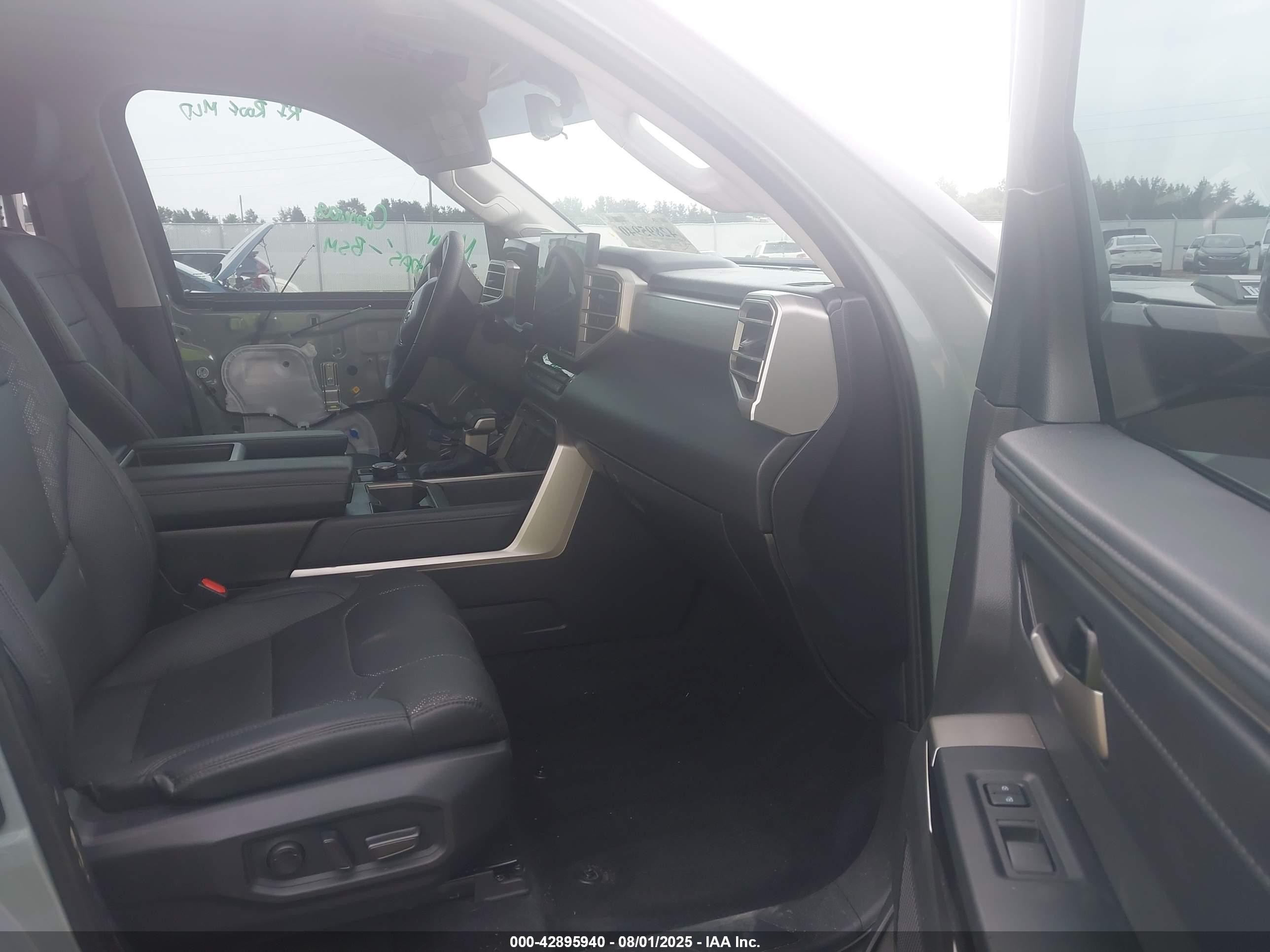 2024 Toyota Tundra Hybrid Limited 4wd Gray vin: 5TFJC5DB8RX074355