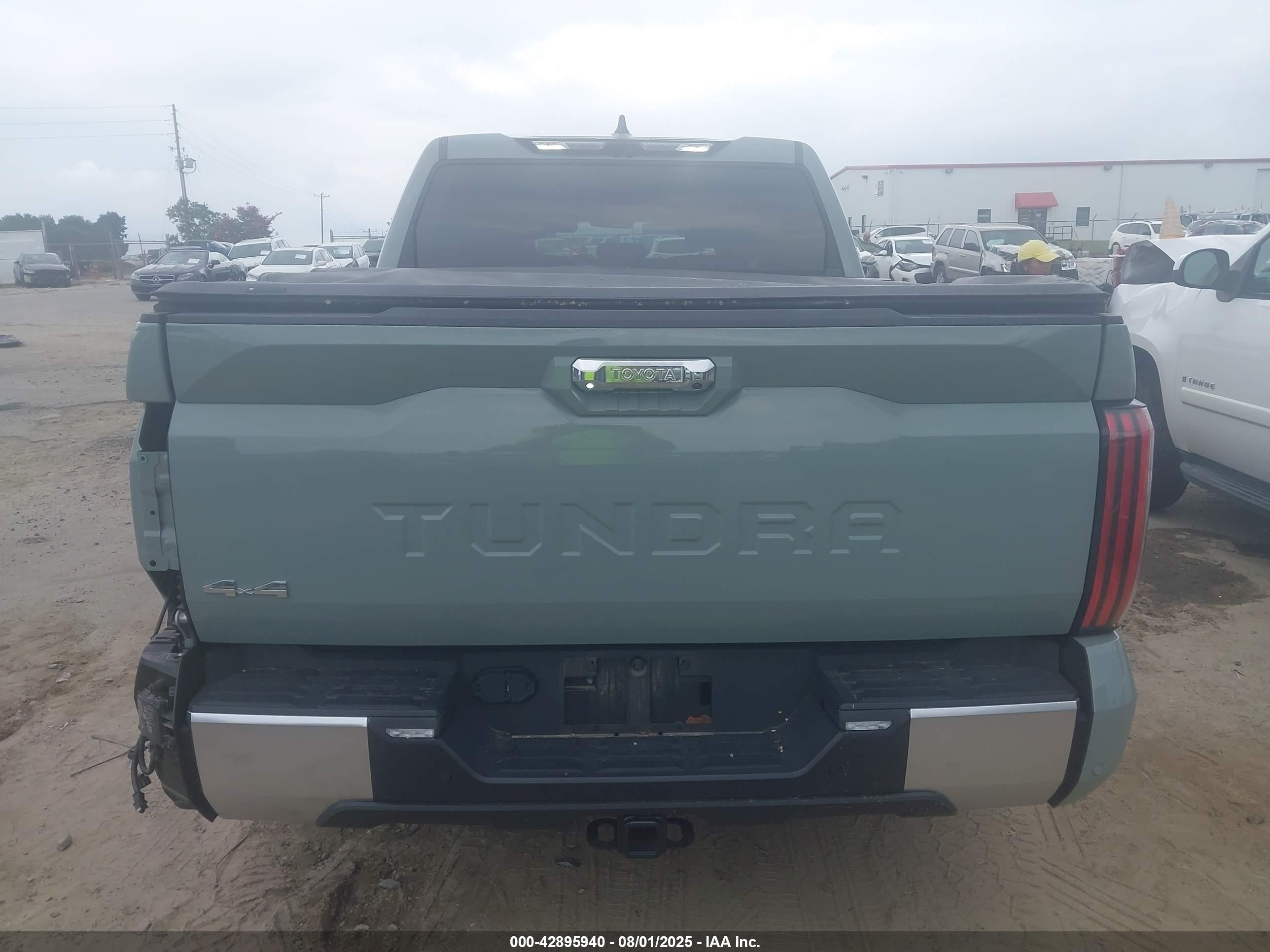 2024 Toyota Tundra Hybrid Limited 4wd Gray vin: 5TFJC5DB8RX074355