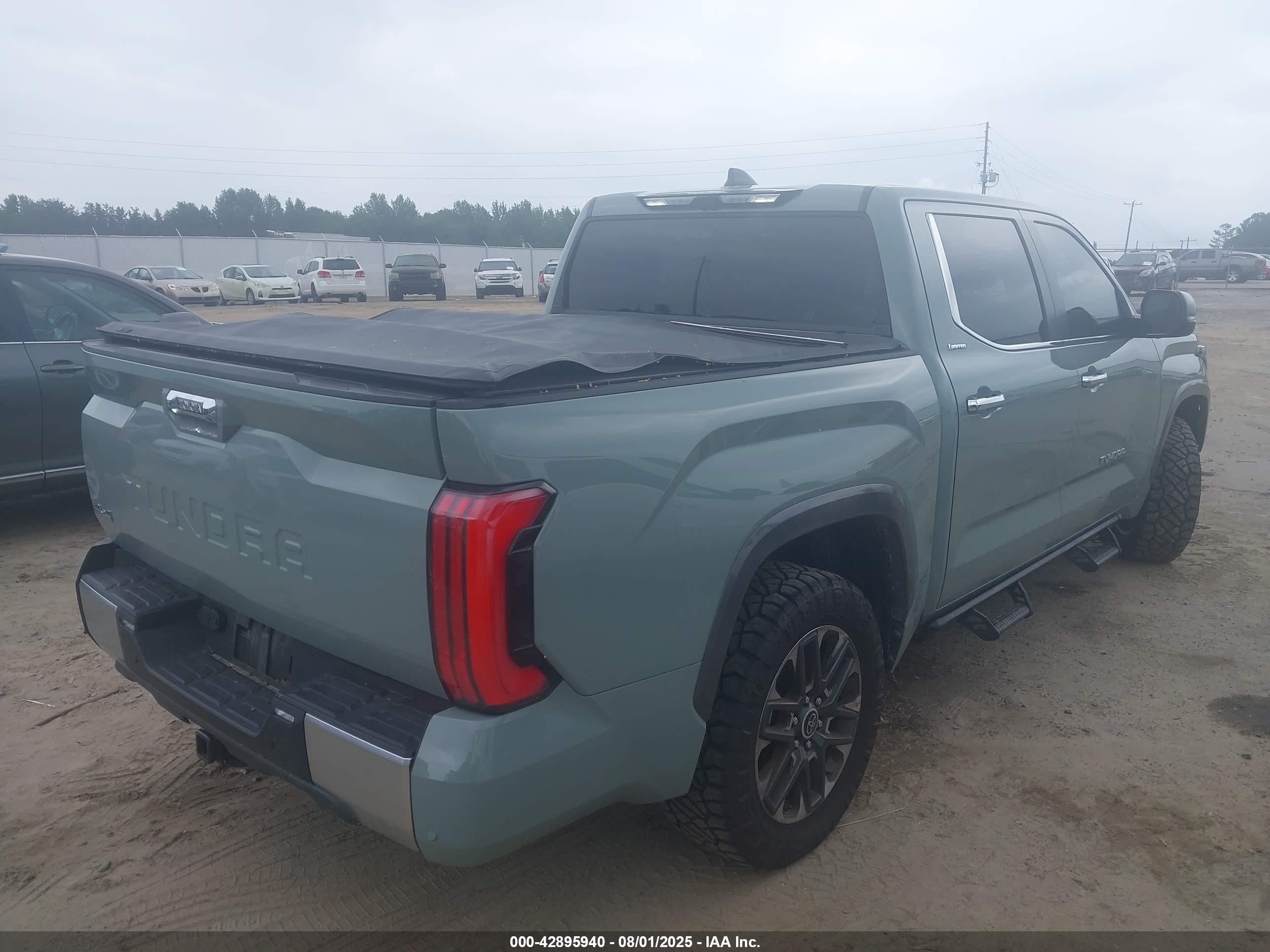 2024 Toyota Tundra Hybrid Limited 4wd Gray vin: 5TFJC5DB8RX074355