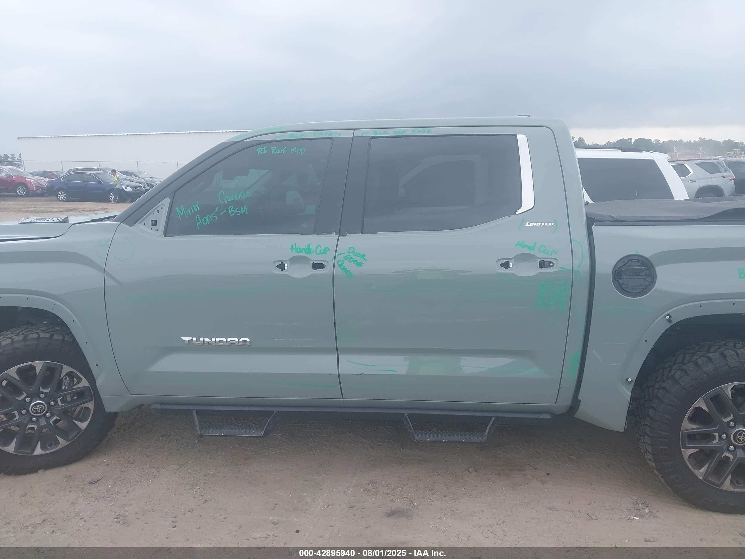 2024 Toyota Tundra Hybrid Limited 4wd Gray vin: 5TFJC5DB8RX074355