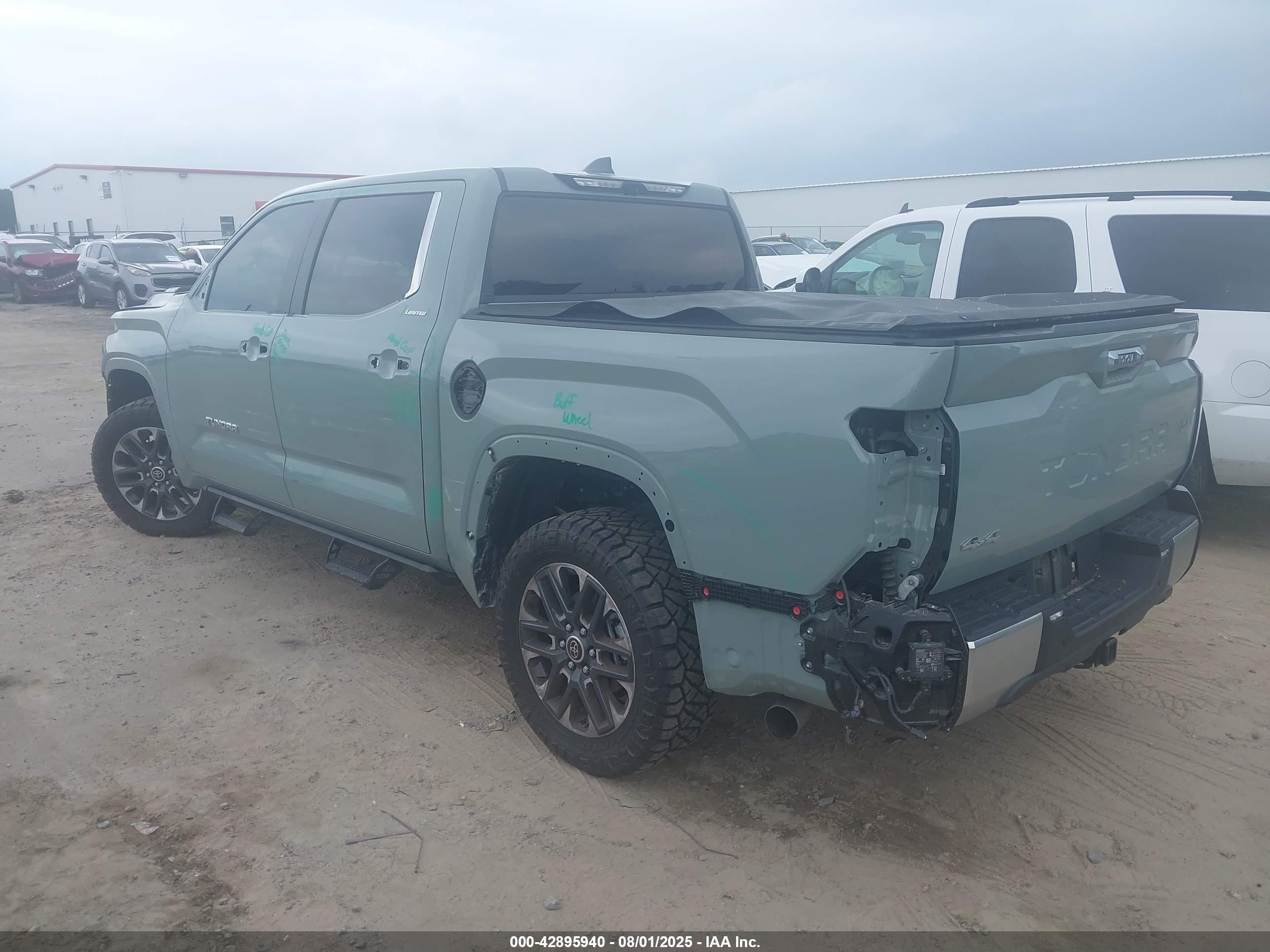 2024 Toyota Tundra Hybrid Limited 4wd Gray vin: 5TFJC5DB8RX074355