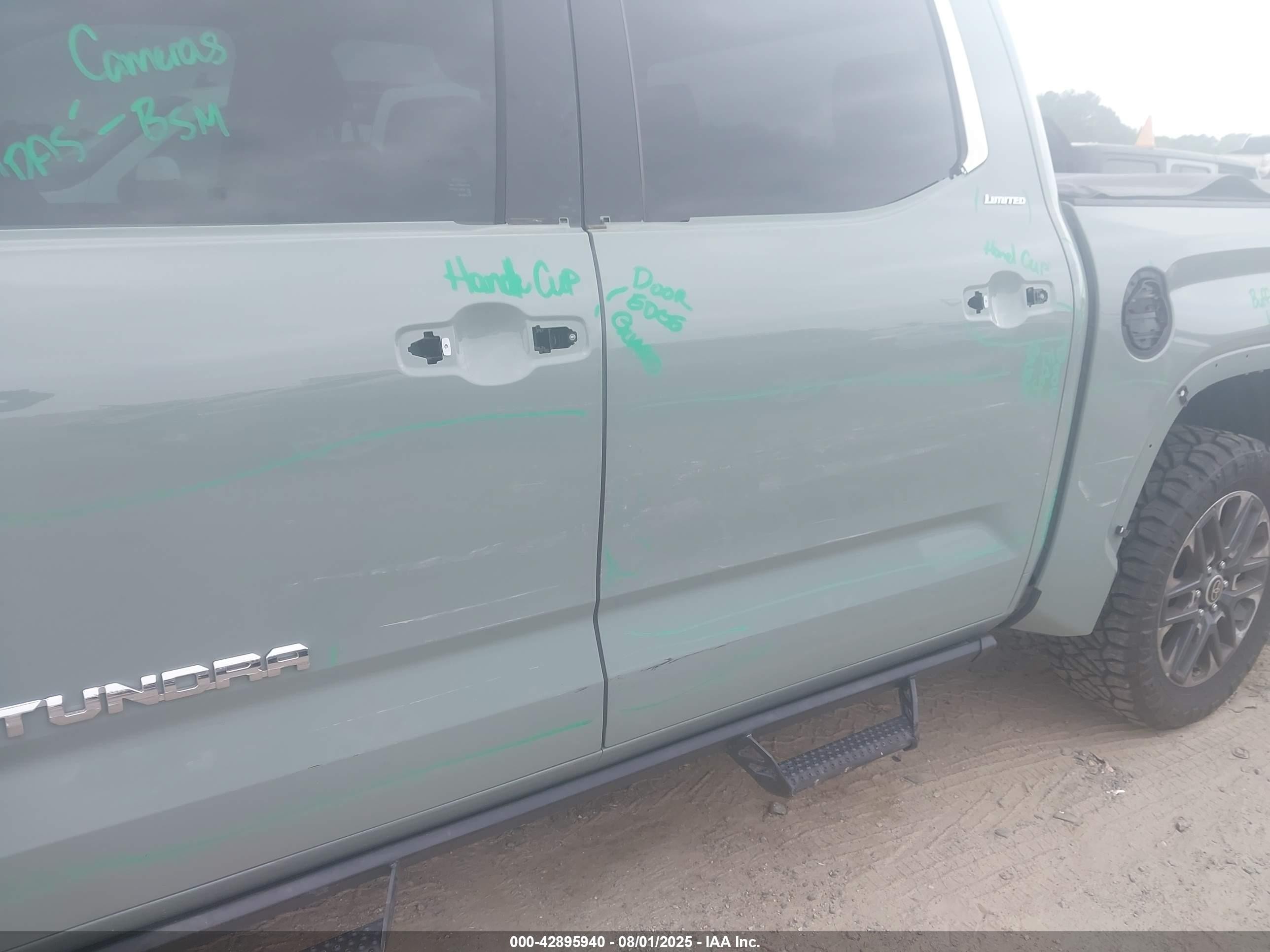 2024 Toyota Tundra Hybrid Limited 4wd Gray vin: 5TFJC5DB8RX074355