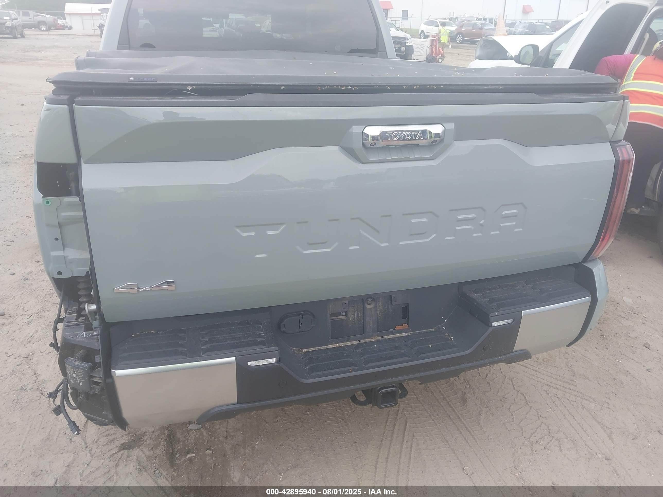 2024 Toyota Tundra Hybrid Limited 4wd Gray vin: 5TFJC5DB8RX074355