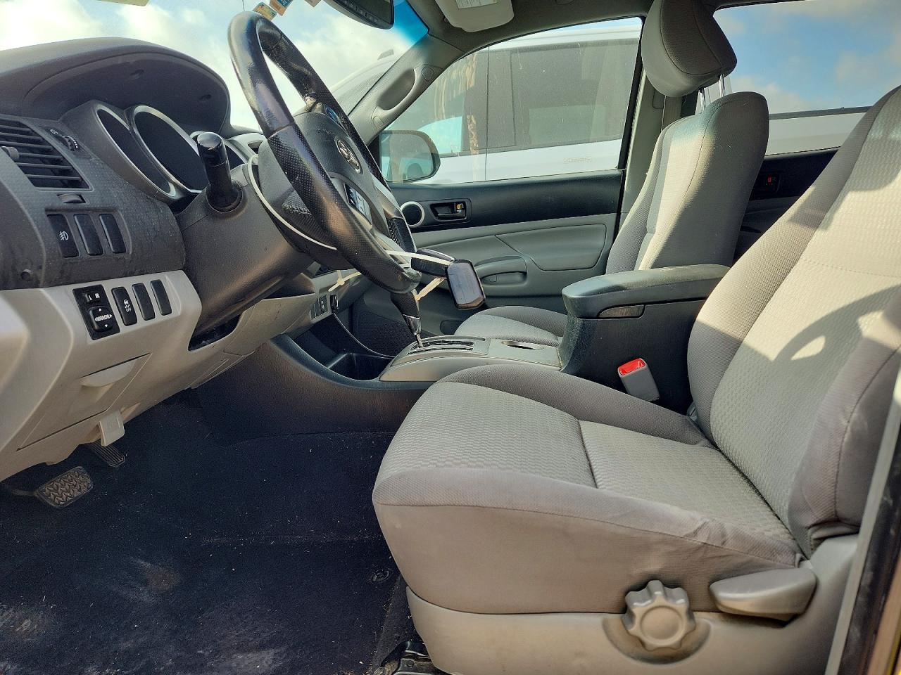 2012 Toyota Tacoma Double Cab Prerunner Black vin: 5TFJU4GN0CX023923