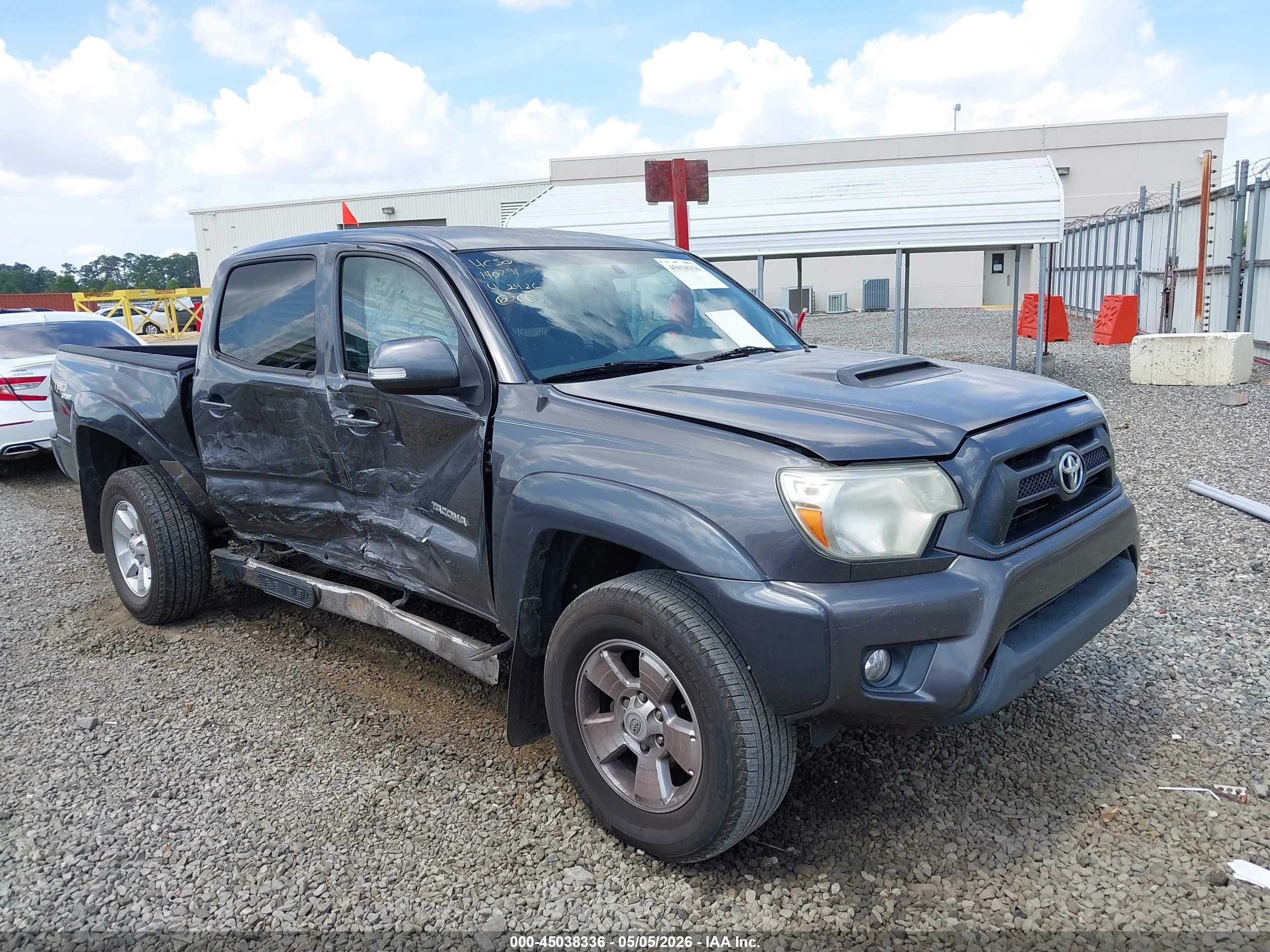 2012 Toyota Tacoma Prerunner V6 Серый vin: 5TFJU4GN0CX024697