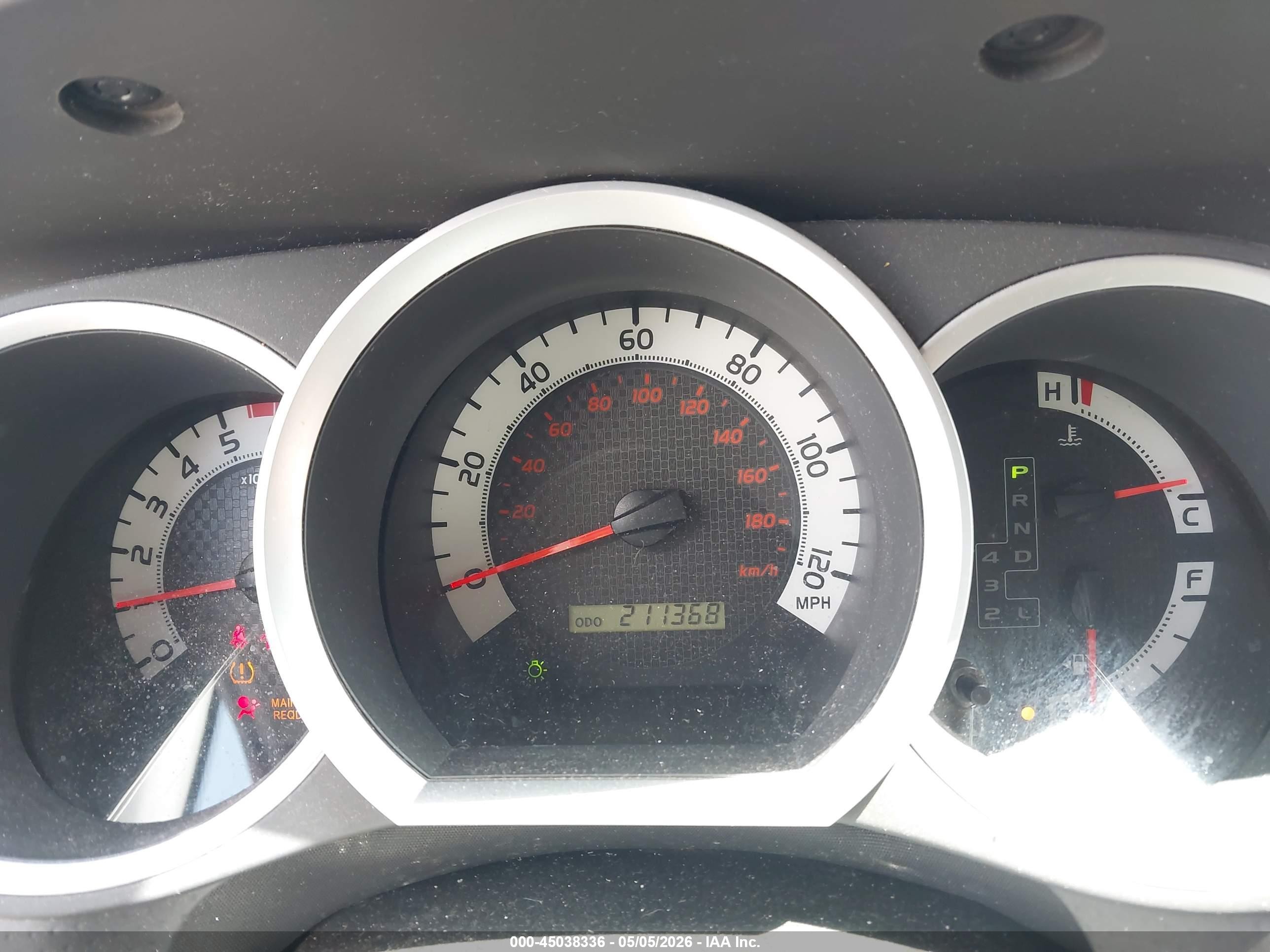 2012 Toyota Tacoma Prerunner V6 Серый vin: 5TFJU4GN0CX024697