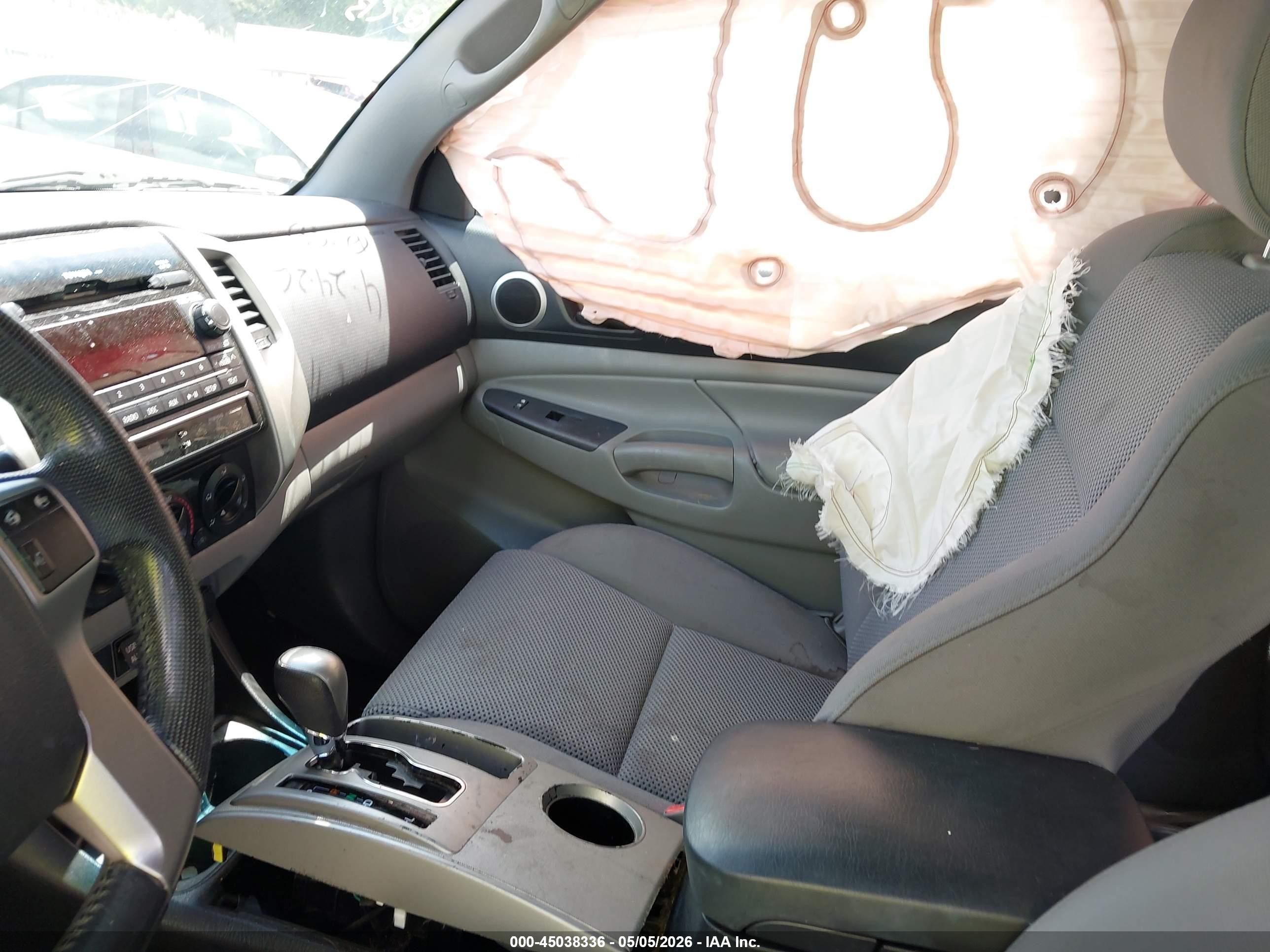 2012 Toyota Tacoma Prerunner V6 Серый vin: 5TFJU4GN0CX024697
