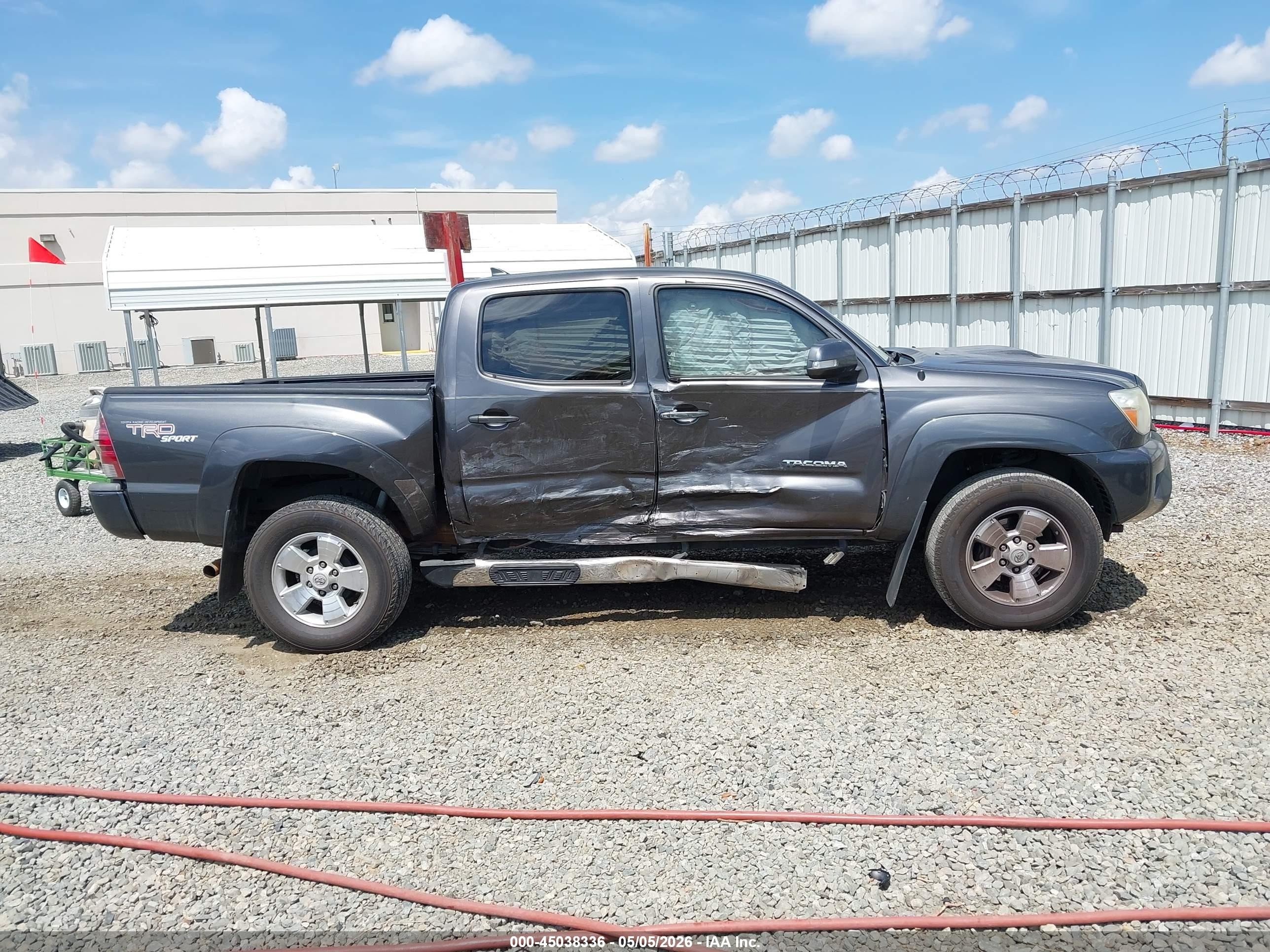 2012 Toyota Tacoma Prerunner V6 Серый vin: 5TFJU4GN0CX024697