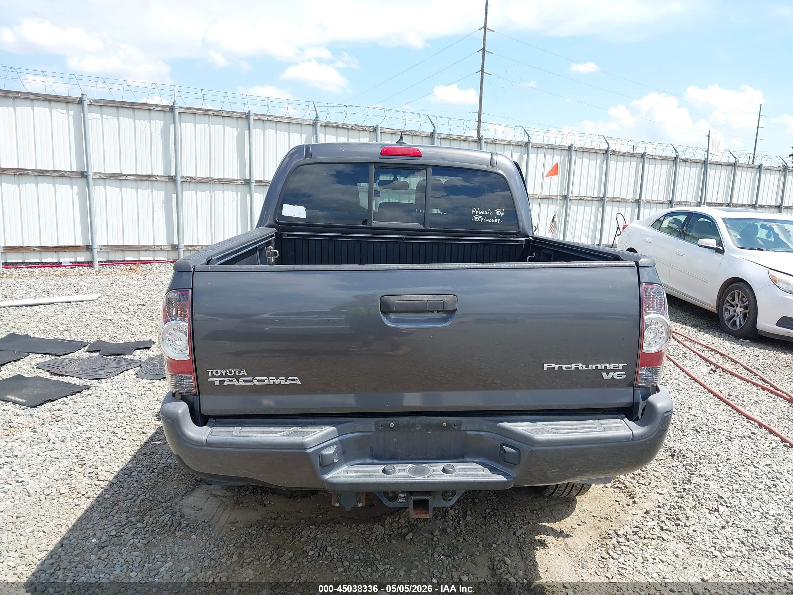 2012 Toyota Tacoma Prerunner V6 Серый vin: 5TFJU4GN0CX024697