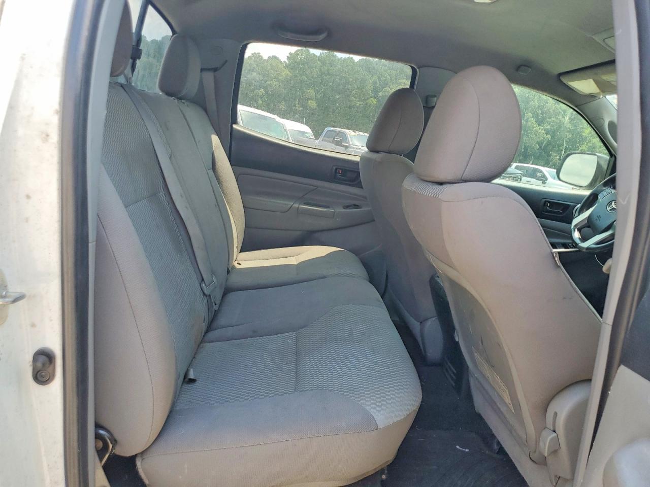 2013 Toyota Tacoma Double Cab Prerunner White vin: 5TFJU4GN0DX047673