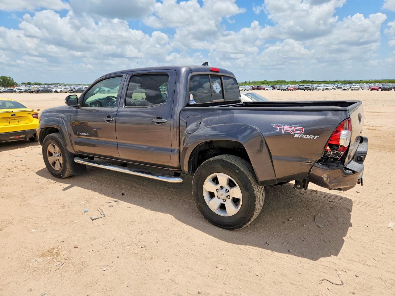 2012 Toyota Tacoma Double Cab Prerunner Gray vin: 5TFJU4GN1CX028385