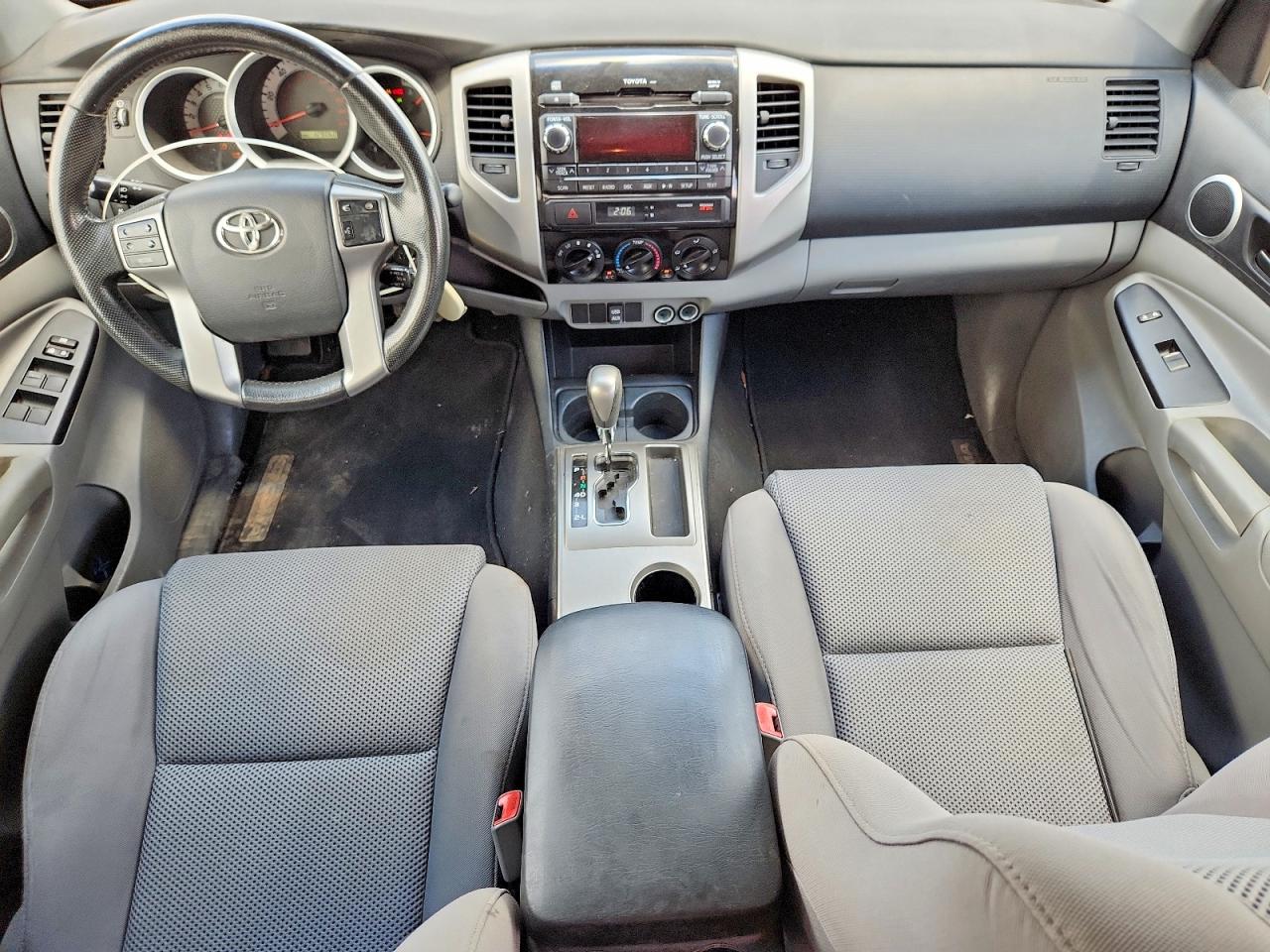 2012 Toyota Tacoma Double Cab Prerunner Gray vin: 5TFJU4GN1CX028385