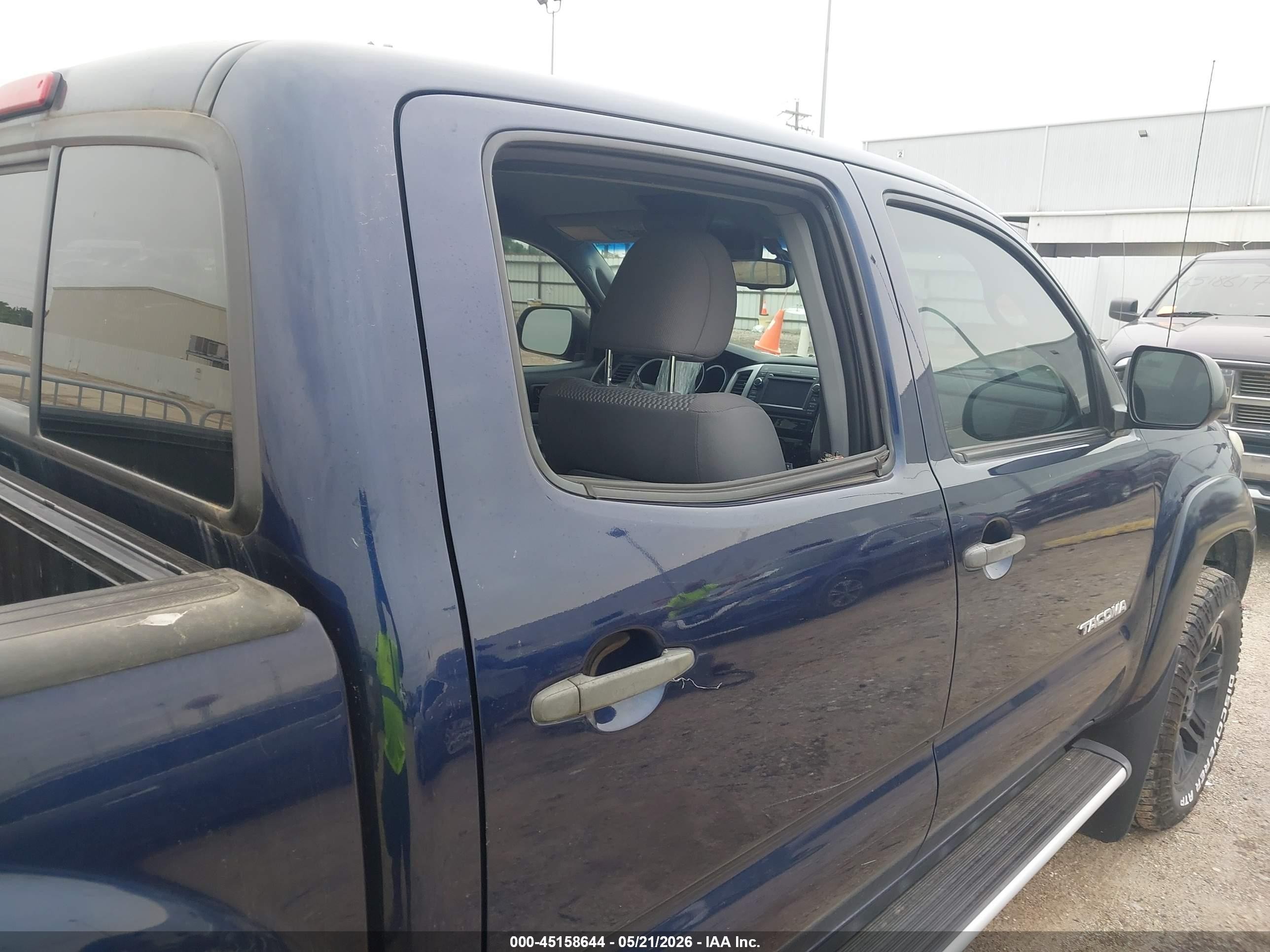 2013 Toyota Tacoma Prerunner V6 Синий vin: 5TFJU4GN1DX046337
