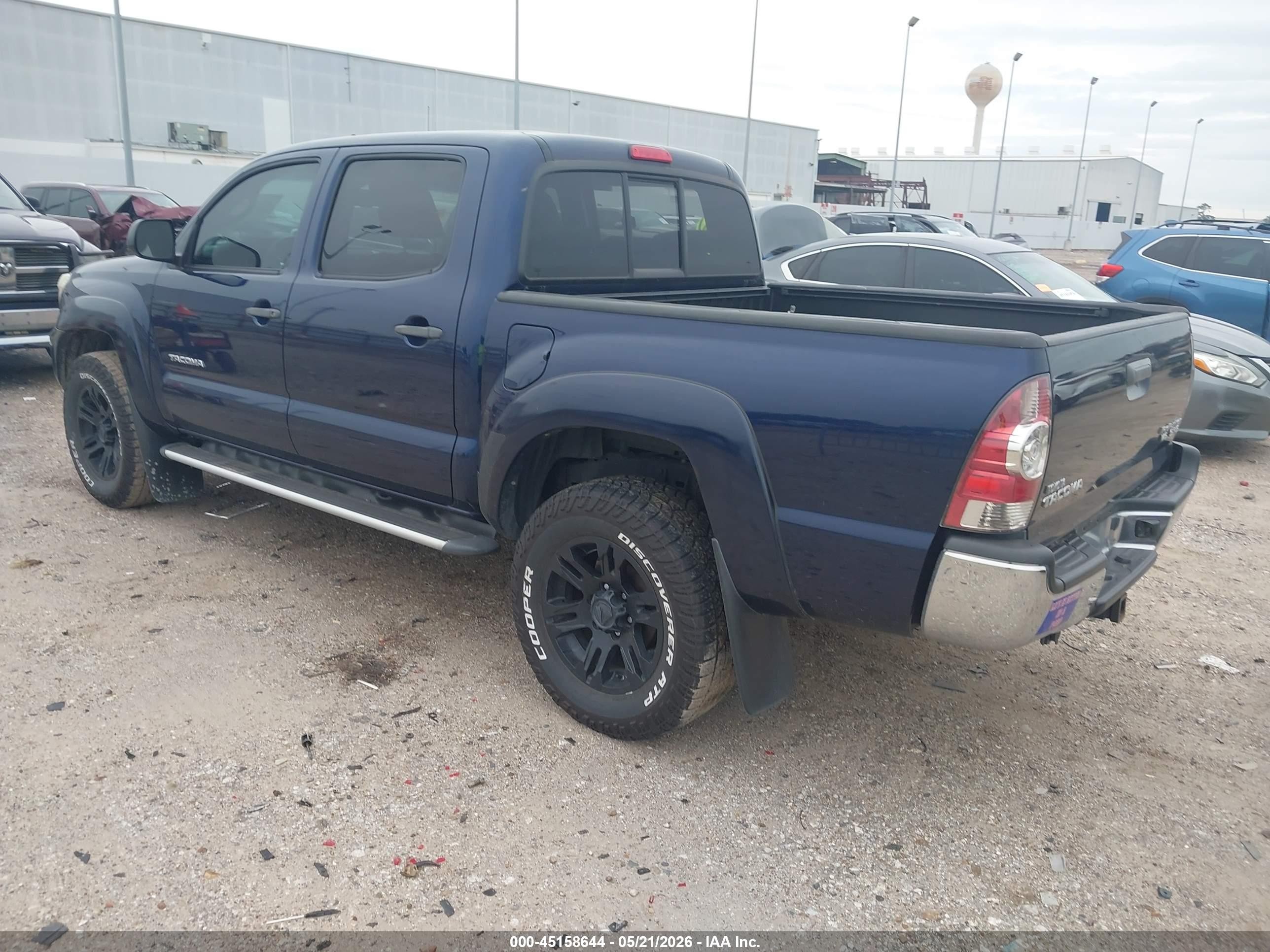 2013 Toyota Tacoma Prerunner V6 Синий vin: 5TFJU4GN1DX046337