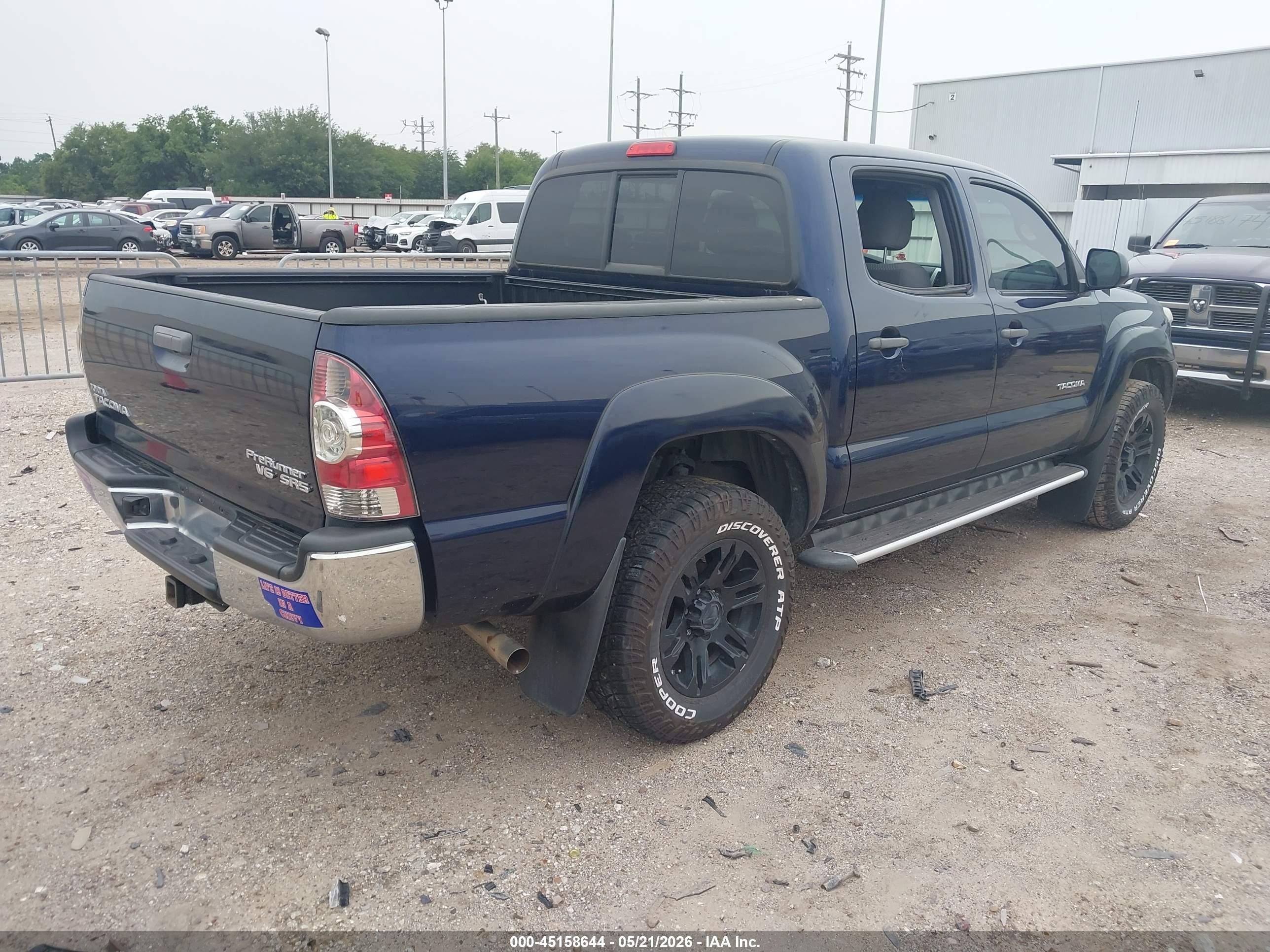 2013 Toyota Tacoma Prerunner V6 Синий vin: 5TFJU4GN1DX046337