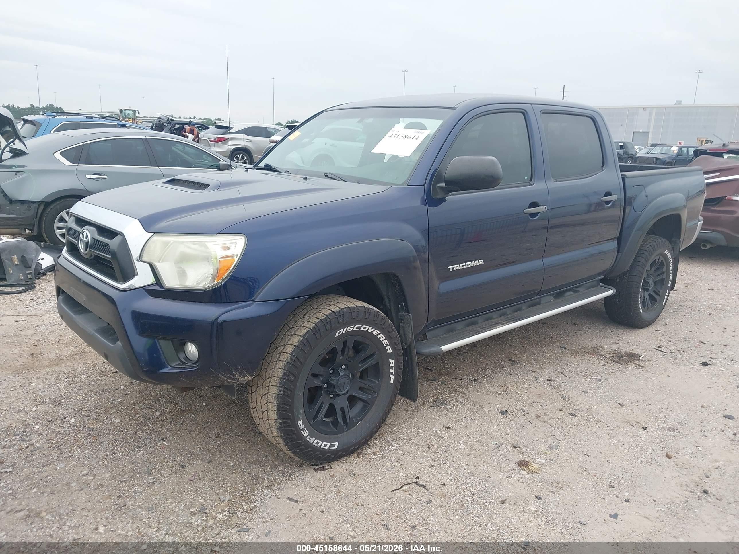 2013 Toyota Tacoma Prerunner V6 Синий vin: 5TFJU4GN1DX046337