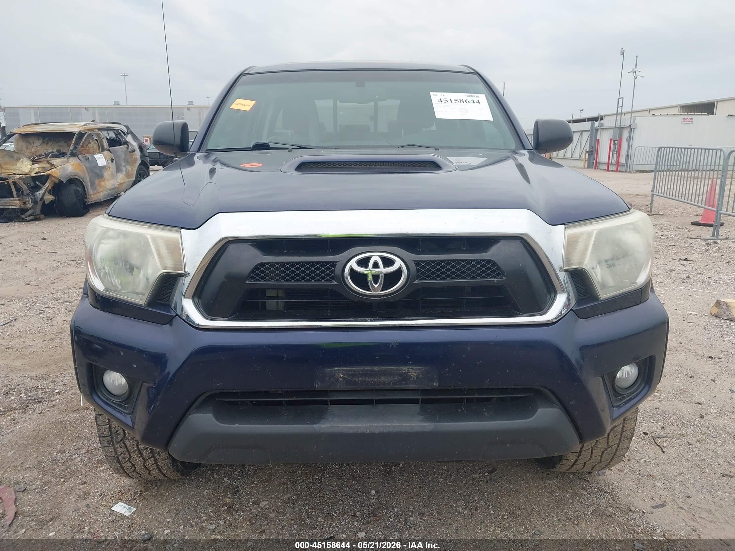 2013 Toyota Tacoma Prerunner V6 Синий vin: 5TFJU4GN1DX046337