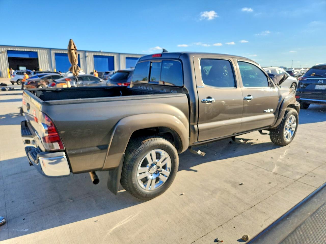 2013 Toyota Tacoma Double Cab Prerunner Brown vin: 5TFJU4GN1DX047925