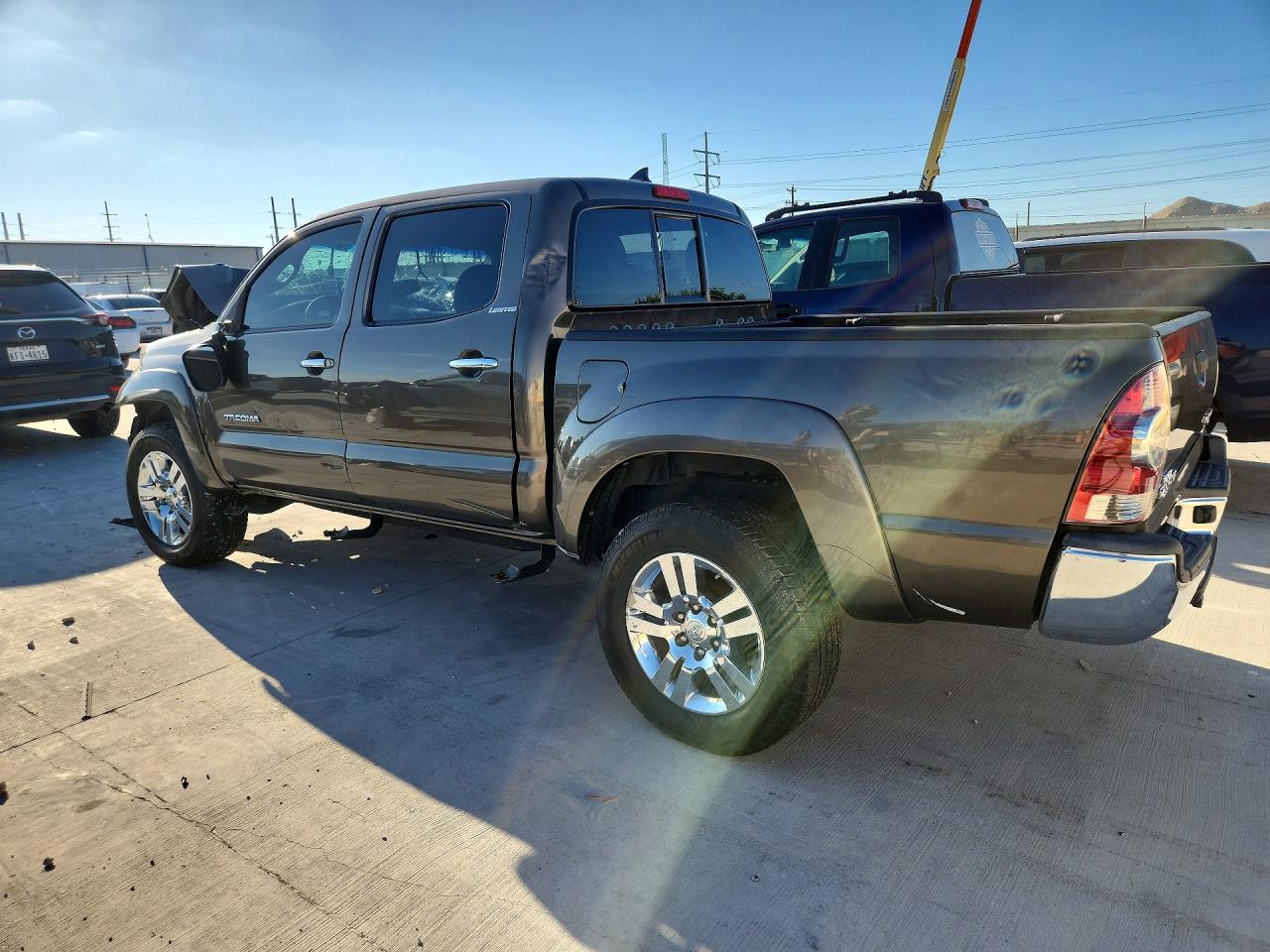 2013 Toyota Tacoma Double Cab Prerunner Brown vin: 5TFJU4GN1DX047925