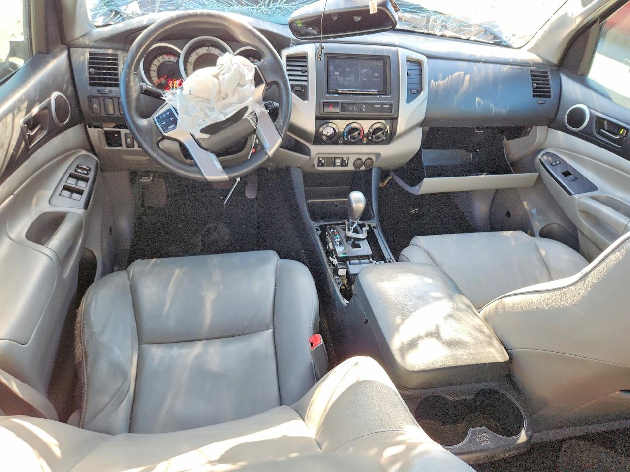 2013 Toyota Tacoma Double Cab Prerunner Brown vin: 5TFJU4GN1DX047925