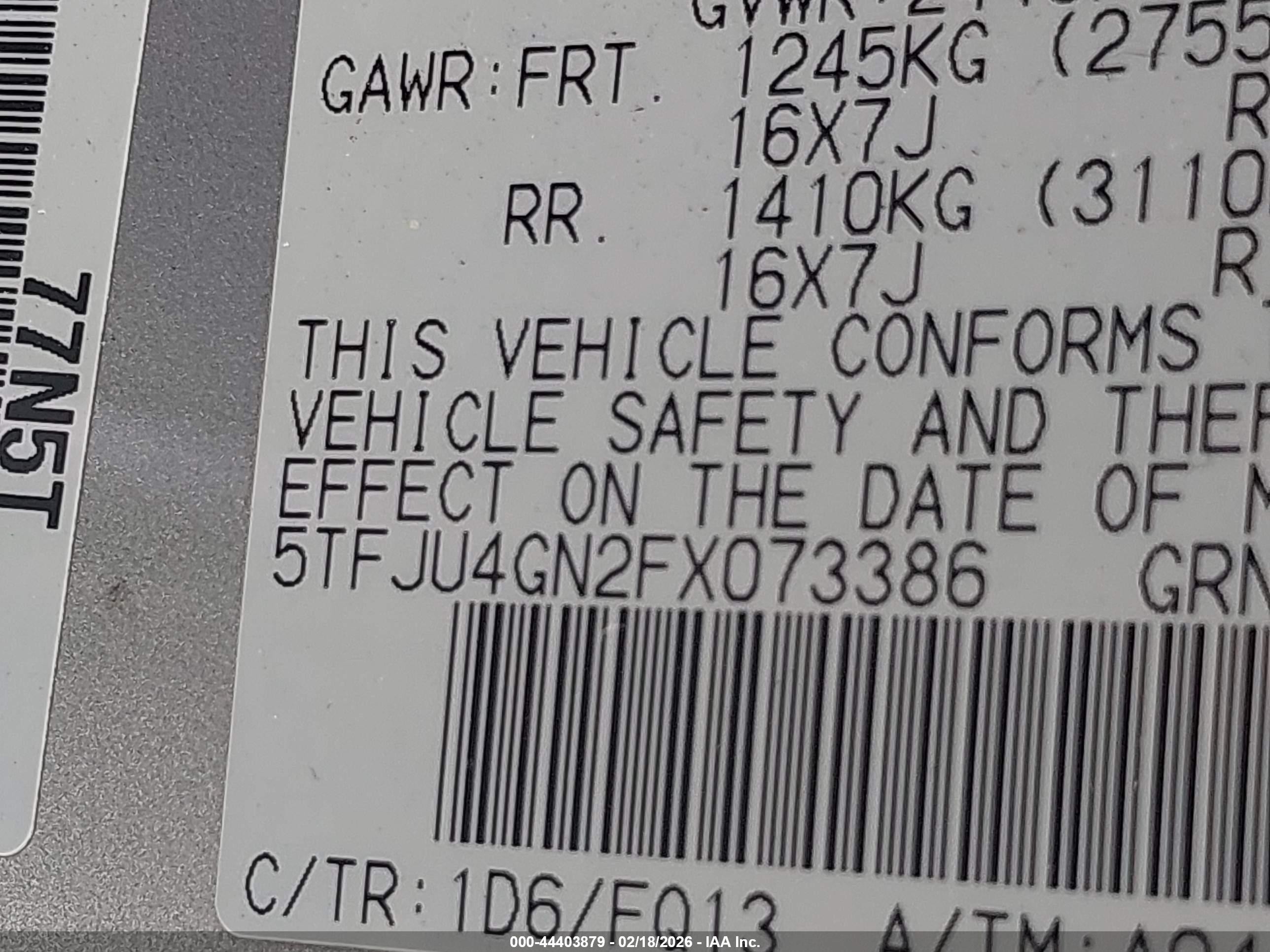 2015 Toyota Tacoma Prerunner V6 Silver vin: 5TFJU4GN2FX073386