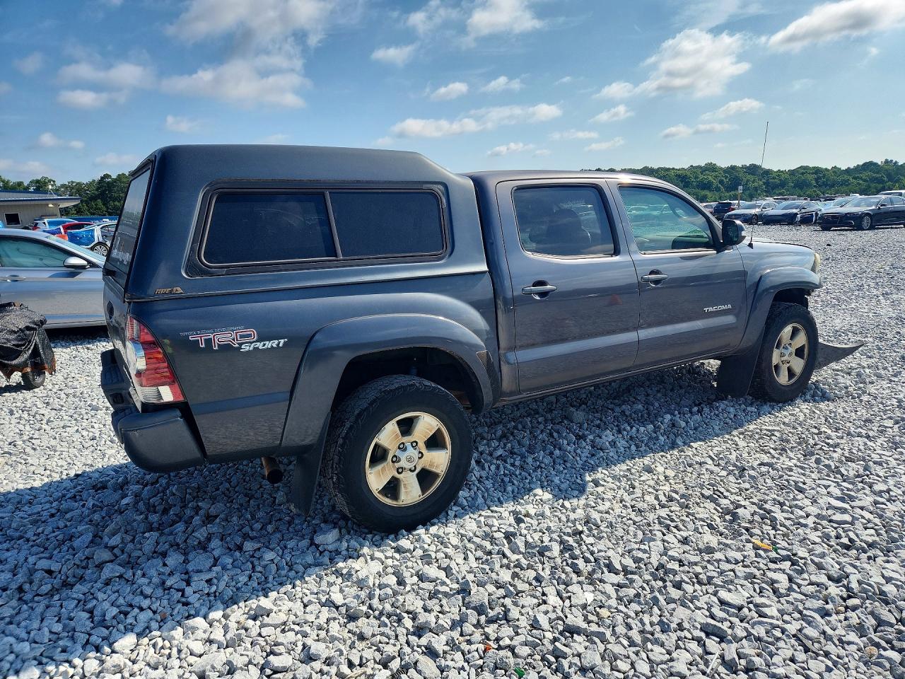 2013 Toyota Tacoma Double Cab Prerunner Угольный vin: 5TFJU4GN3DX045142