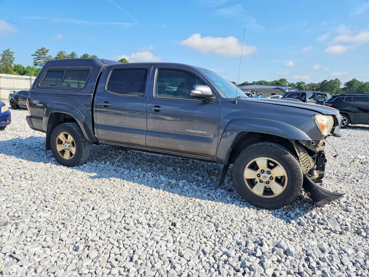 2013 Toyota Tacoma Double Cab Prerunner Угольный vin: 5TFJU4GN3DX045142