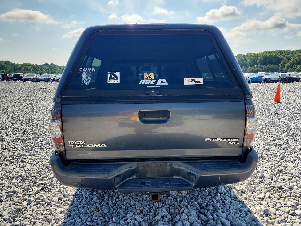 2013 Toyota Tacoma Double Cab Prerunner Угольный vin: 5TFJU4GN3DX045142
